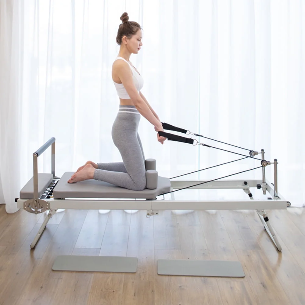 Foldable Pilates Reformer, Pilates Machine & Equipment for Home use