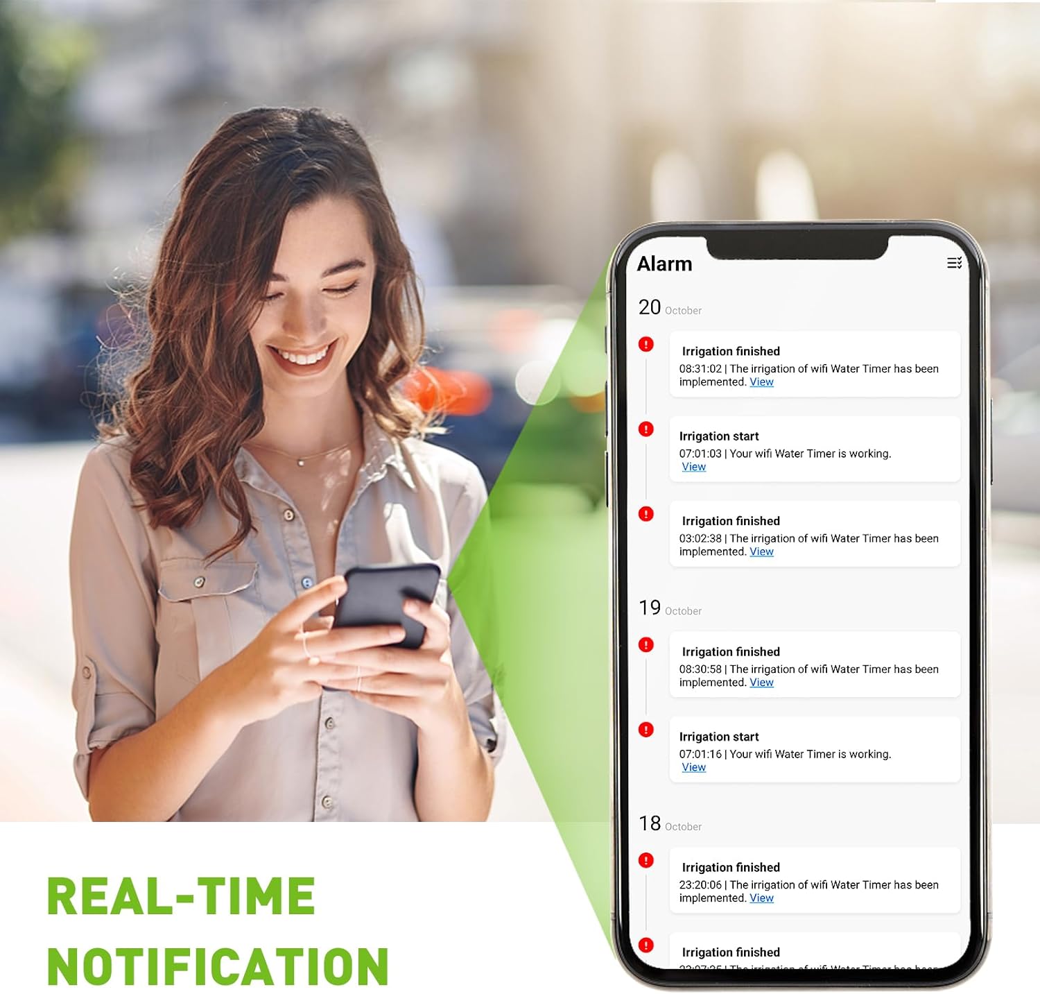 RAINPOINT WiFi Automatisches Bewsserungssystem für Zimmerpflanzen,DIY-Tropfbewsserungsset Fernsteuerung des automatischen/manuellen/verzgerten Bewsserungsmodus über APP