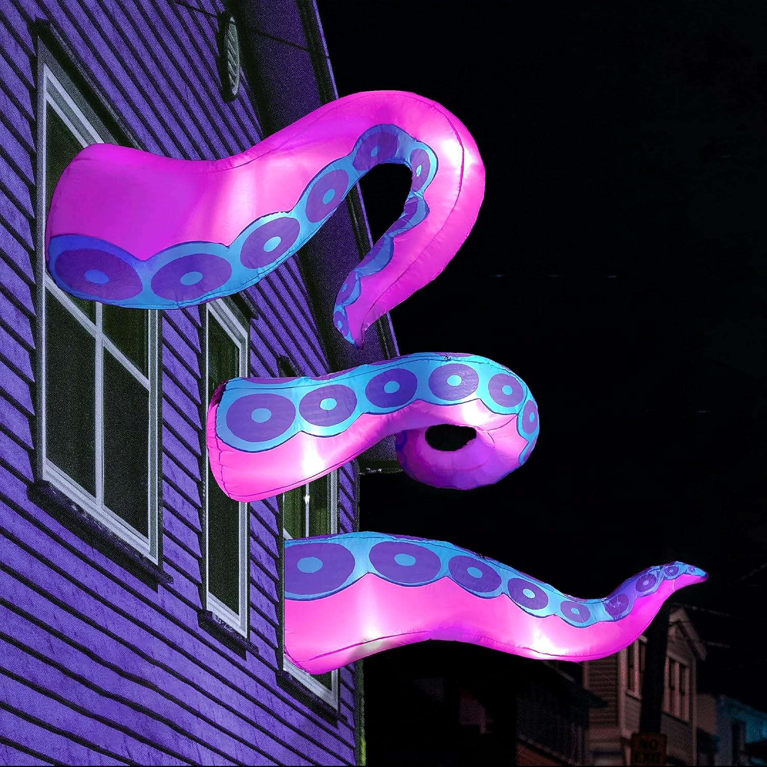 2025 3-Pack Halloween Inflatable Giant Octopus Tentacles