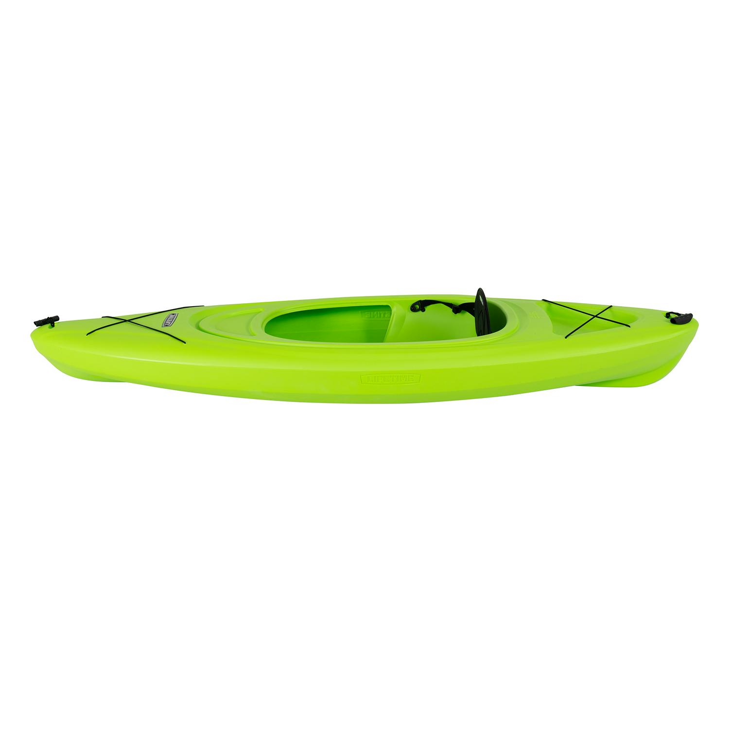 Lifetime Pacer 8 ft Sit-In Kayak (Paddle Included), Green