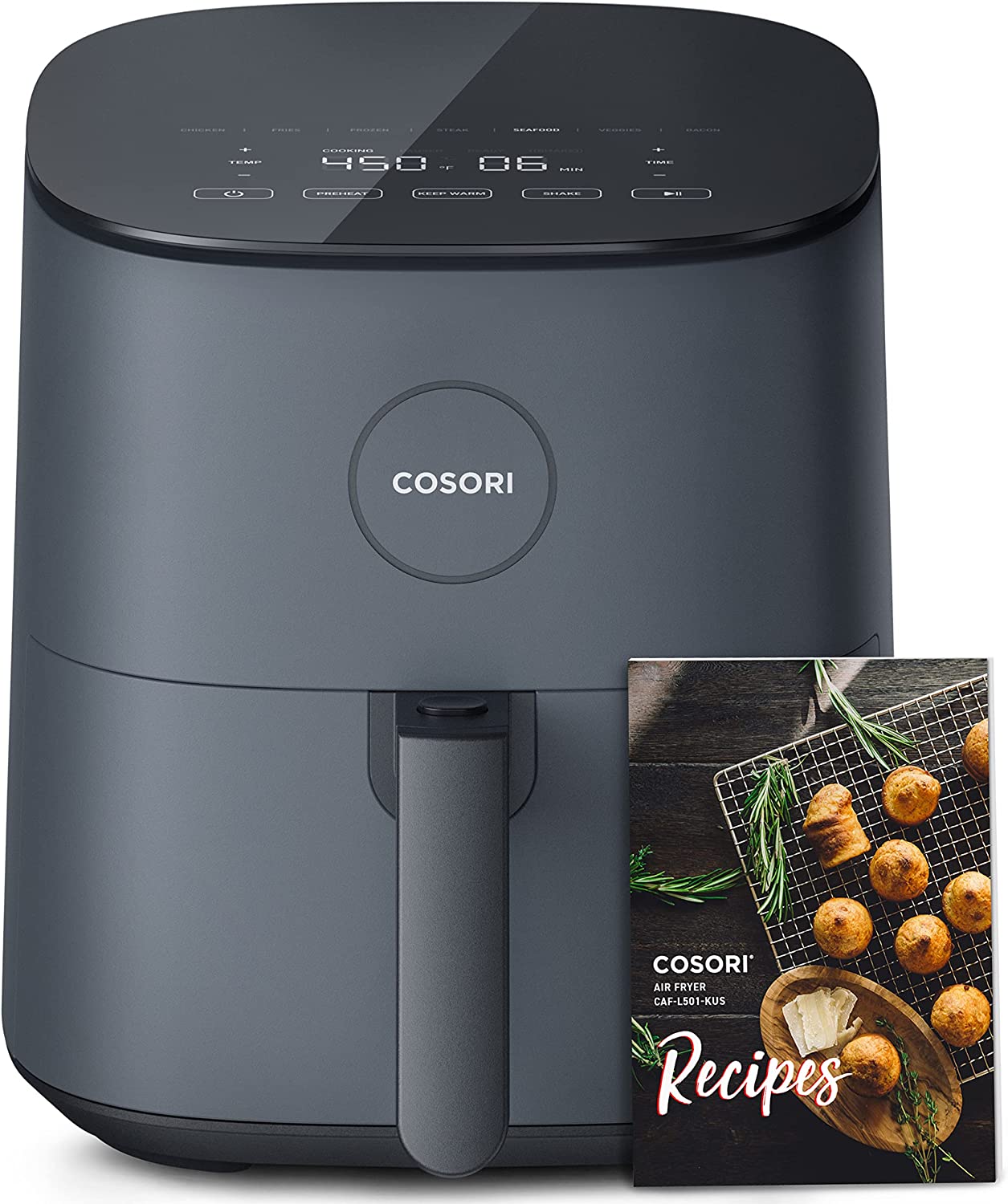 COSORI Air Fryer Pro, for Quick and Easy Meals, UP to 450℉, Quiet Operation