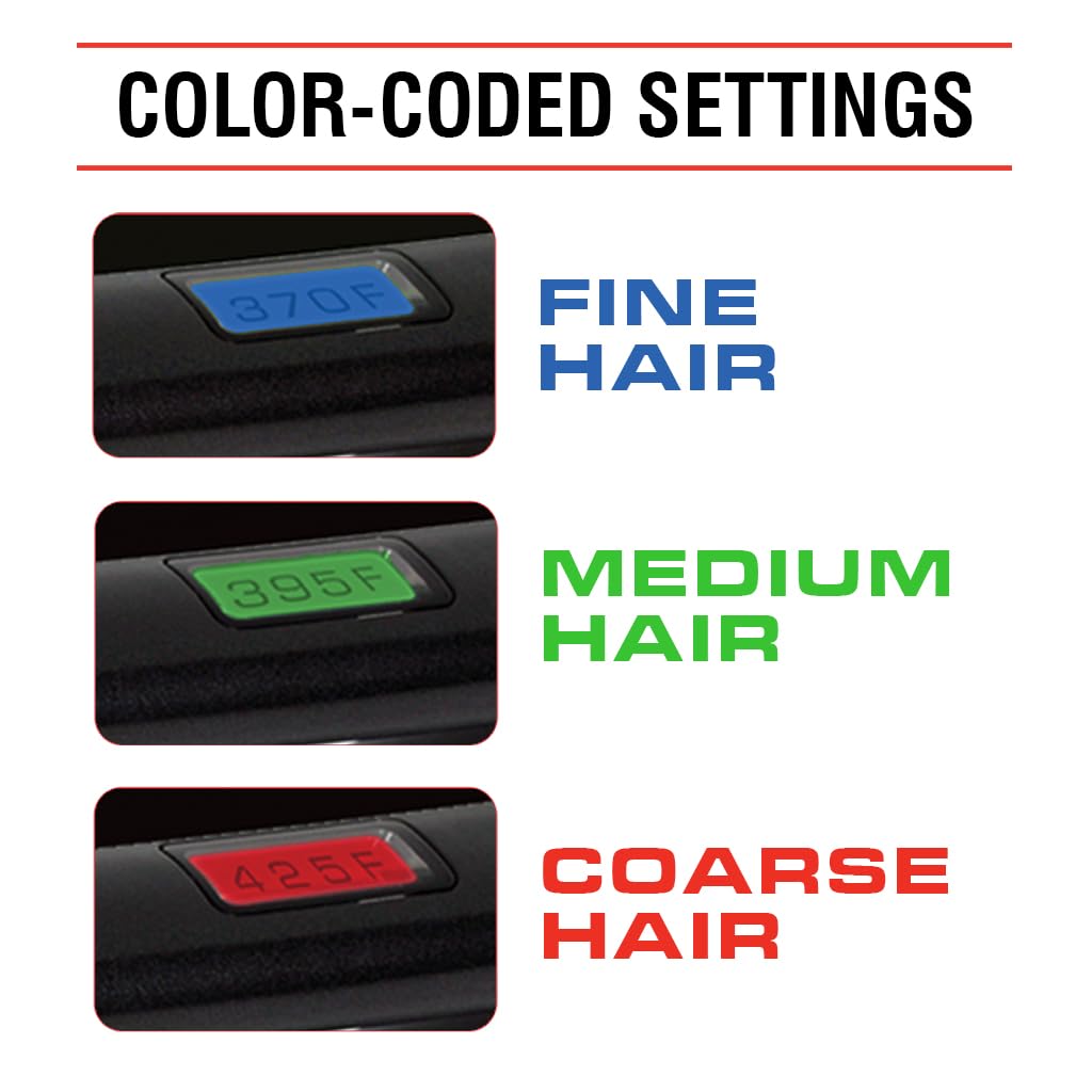 CHI G2 Flat Iron, Hair Straightener For A Smooth Finish