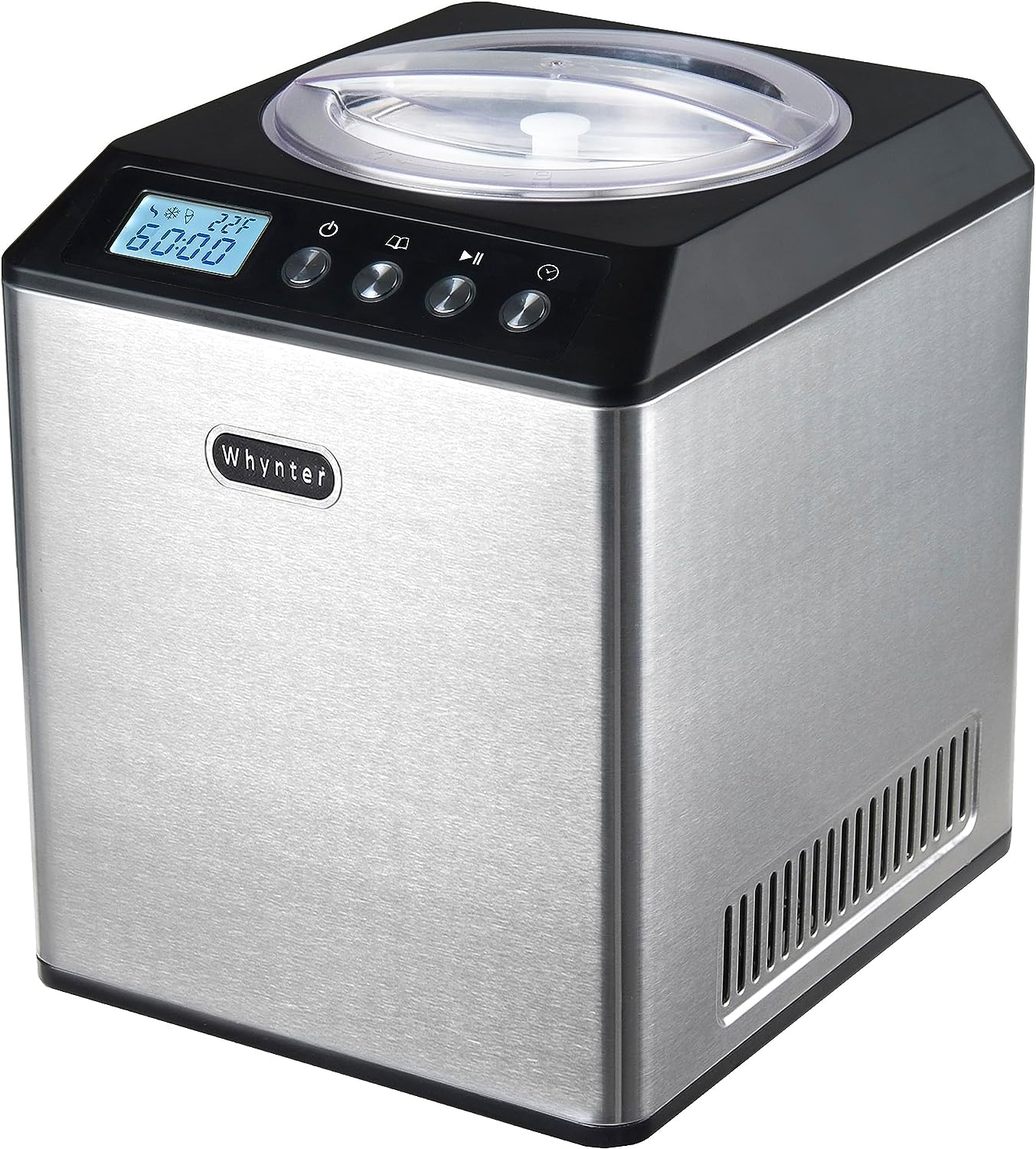Whynter ICM-201SB Upright Automatic Ice Cream Maker with Built-in Compressor