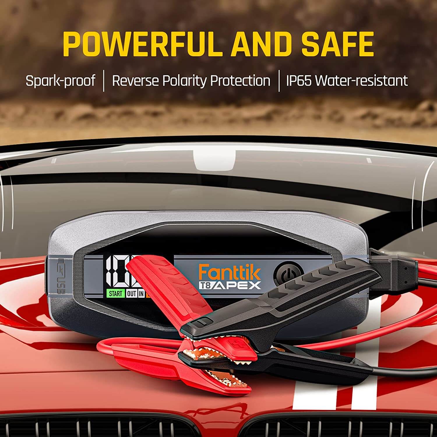 E1 PRO Precision Electric Screwdriver and T8 APEX Jump Starter Standard Package