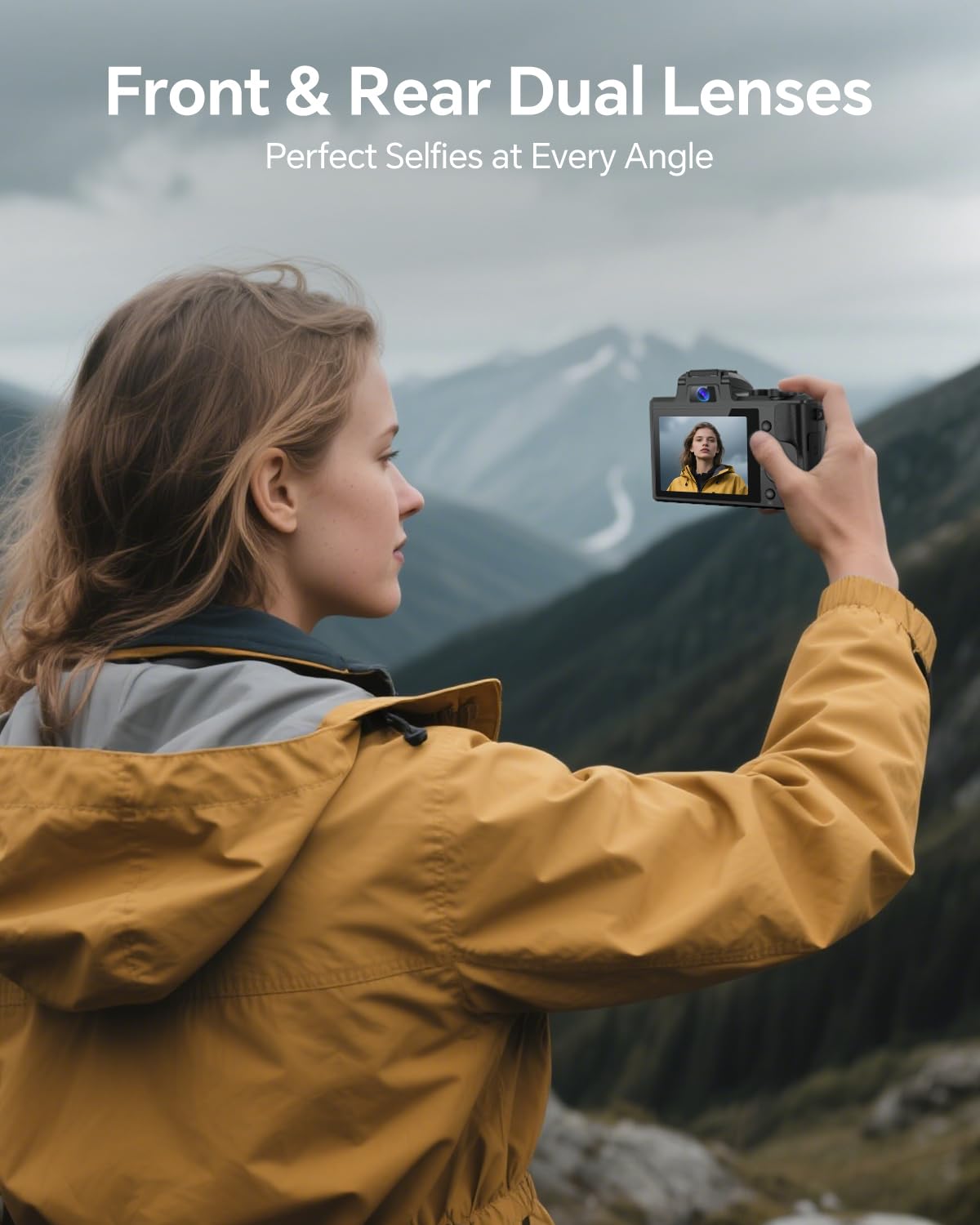 Fulealfly 8K 88MP Autofocus Digital Camera for Photography