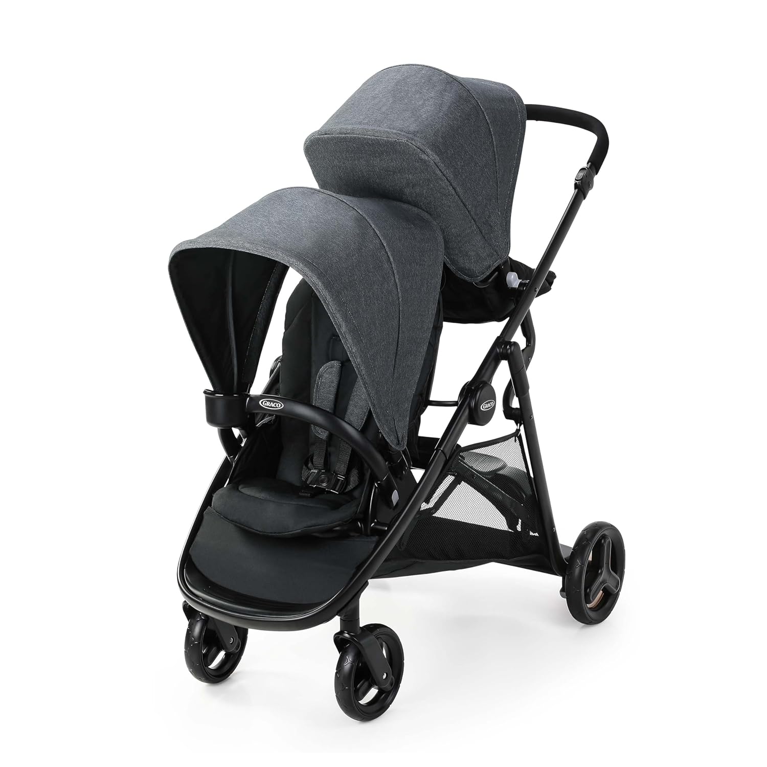 Ready2Grow Lx 2.0 Double Stroller with Bench Seat