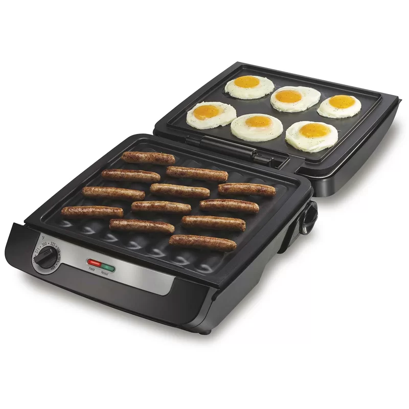 25600 3-in-1 Black Multi Grill
