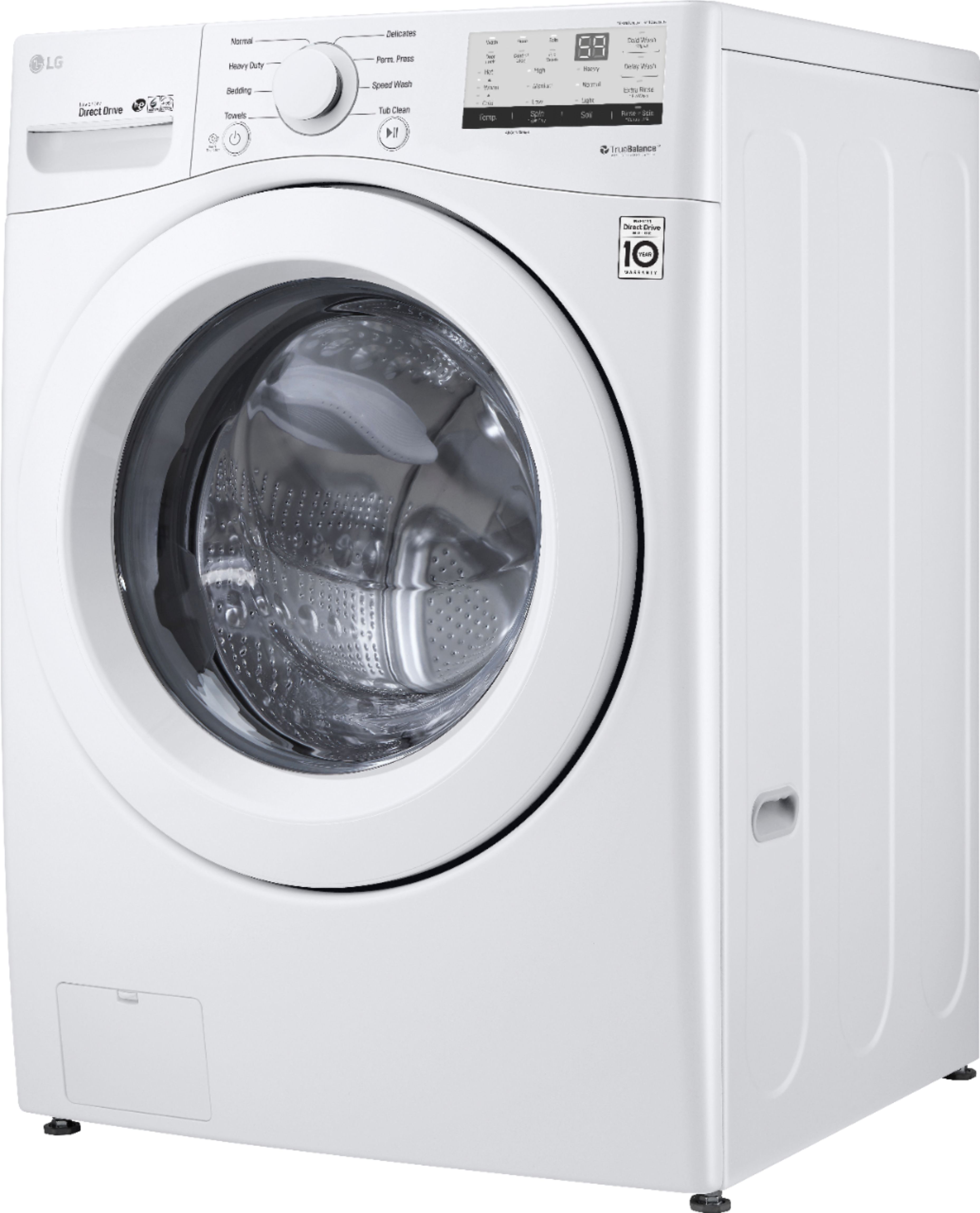 2025 4.5 Cu. Ft. High Efficiency Stackable Front-Load Washer with 6Motion Technology – White