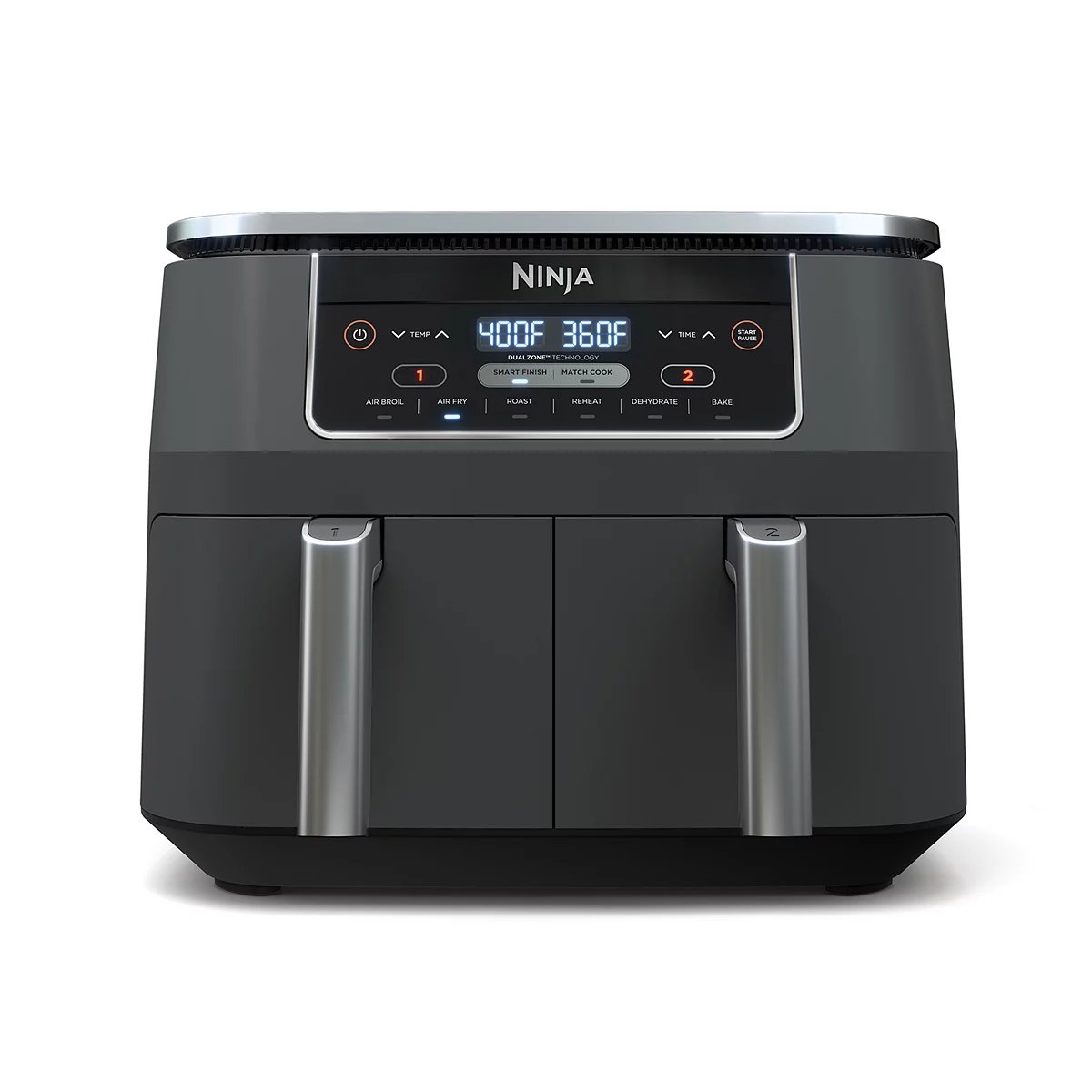2025 Ninja Foodi 8 qt. Original Dualzone, 2-Basket Air Fryer with 6 Functions