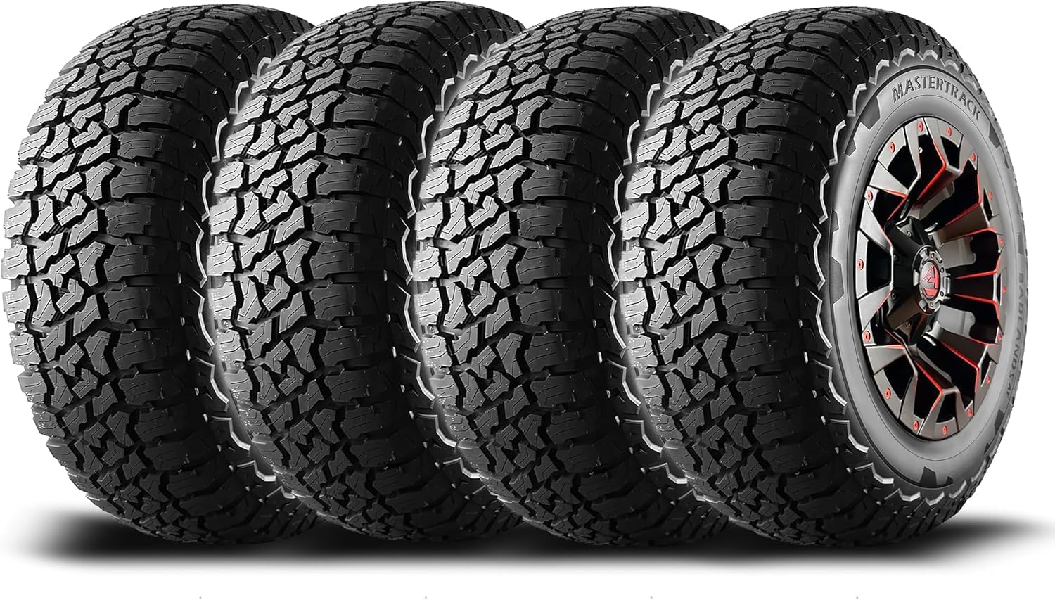 Set of 4 (FOUR) AT All Terrain 265/70R17 115T SUV Tire - 265/70/17(Tire Only)