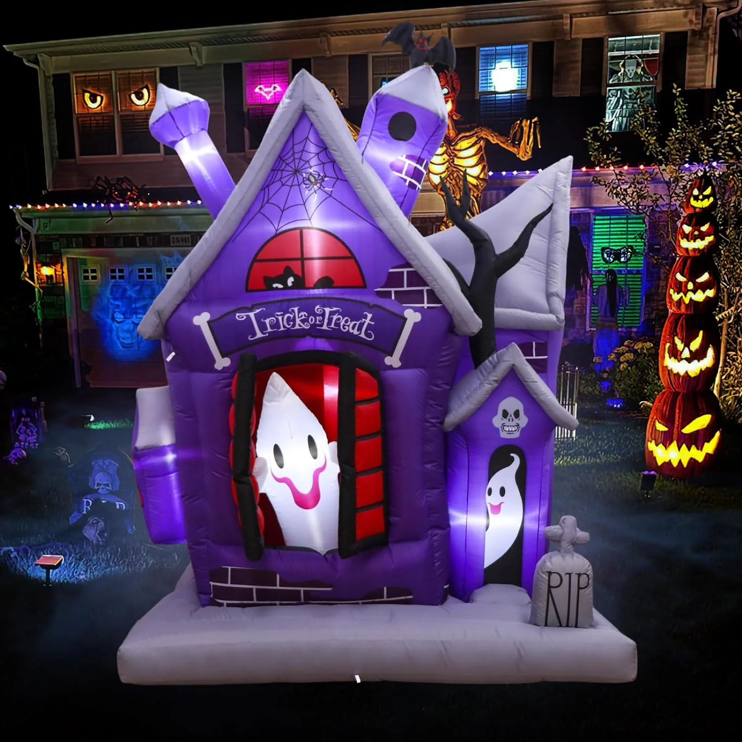 2025 7ft Halloween Inflatable Outdoor Decoration