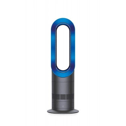 Dyson AM09 Fan Heater, Iron/Blue