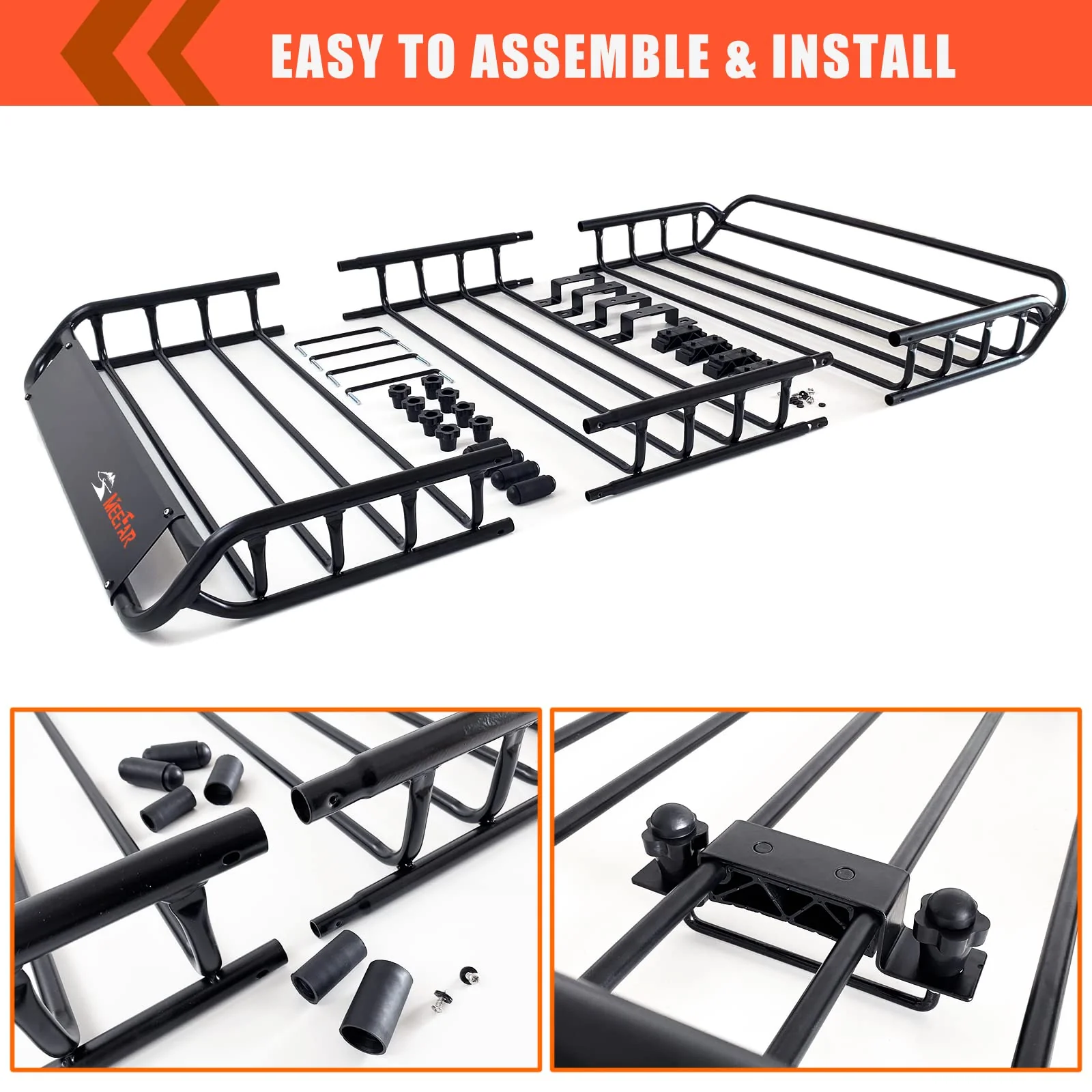 2025 Roof Rack Carrier Basket Universal Rooftop