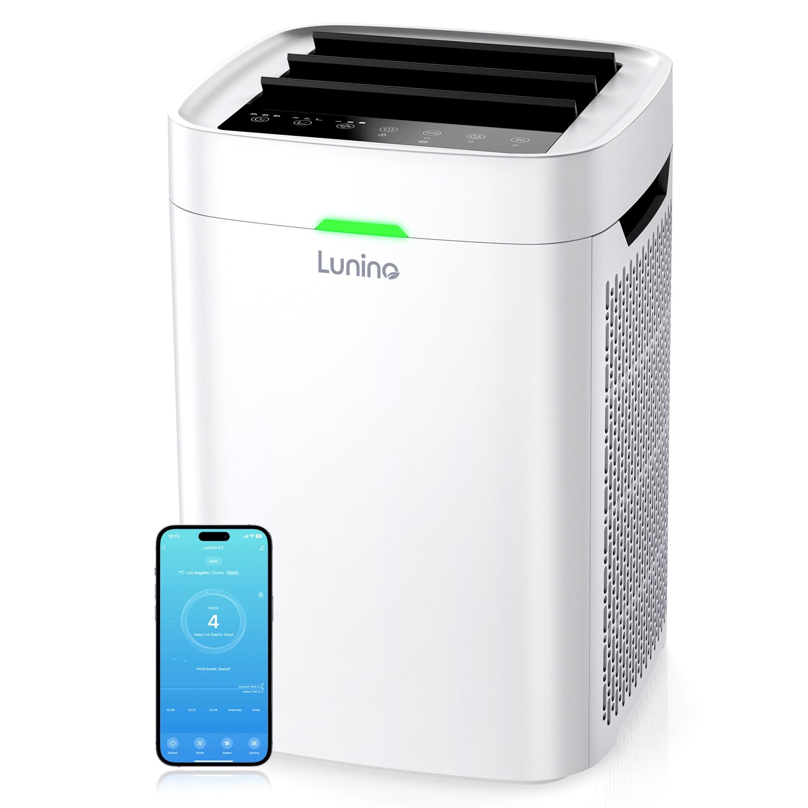 LUNINO Air Purifiers for Home Large Room Up to 2600 Ft²