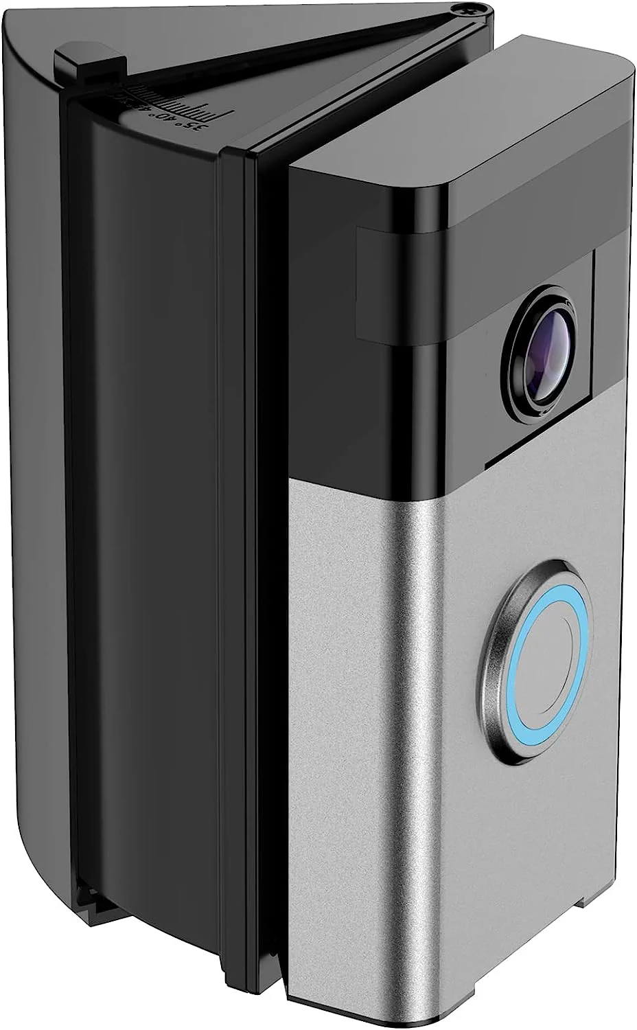 Adjustable 30 to 55 Degree Doorbell Angle Mount Compatible with Video Doorbell