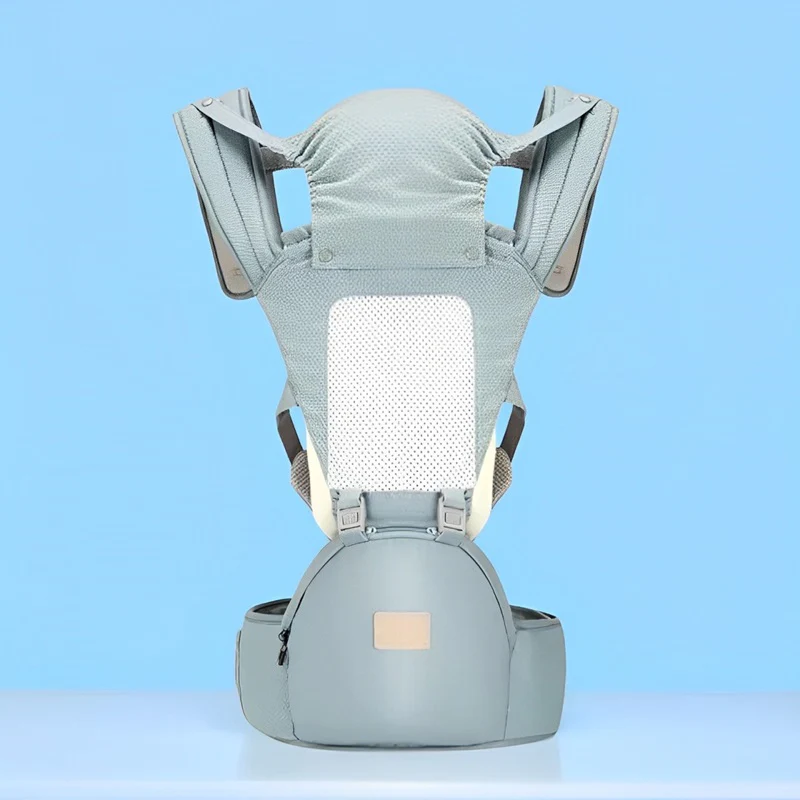 Baby Carrier with Hip Seat and Soft Padding