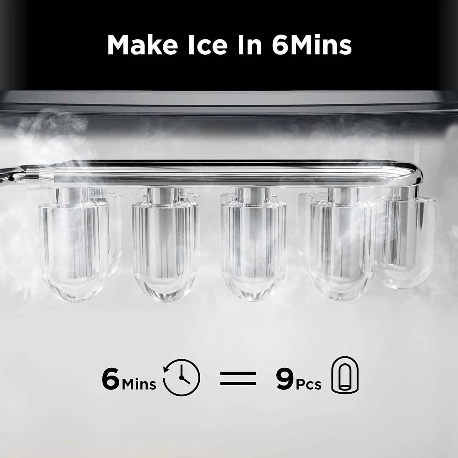 Ice Maker Countertop Silonn Chewable Pellet Ice Machine