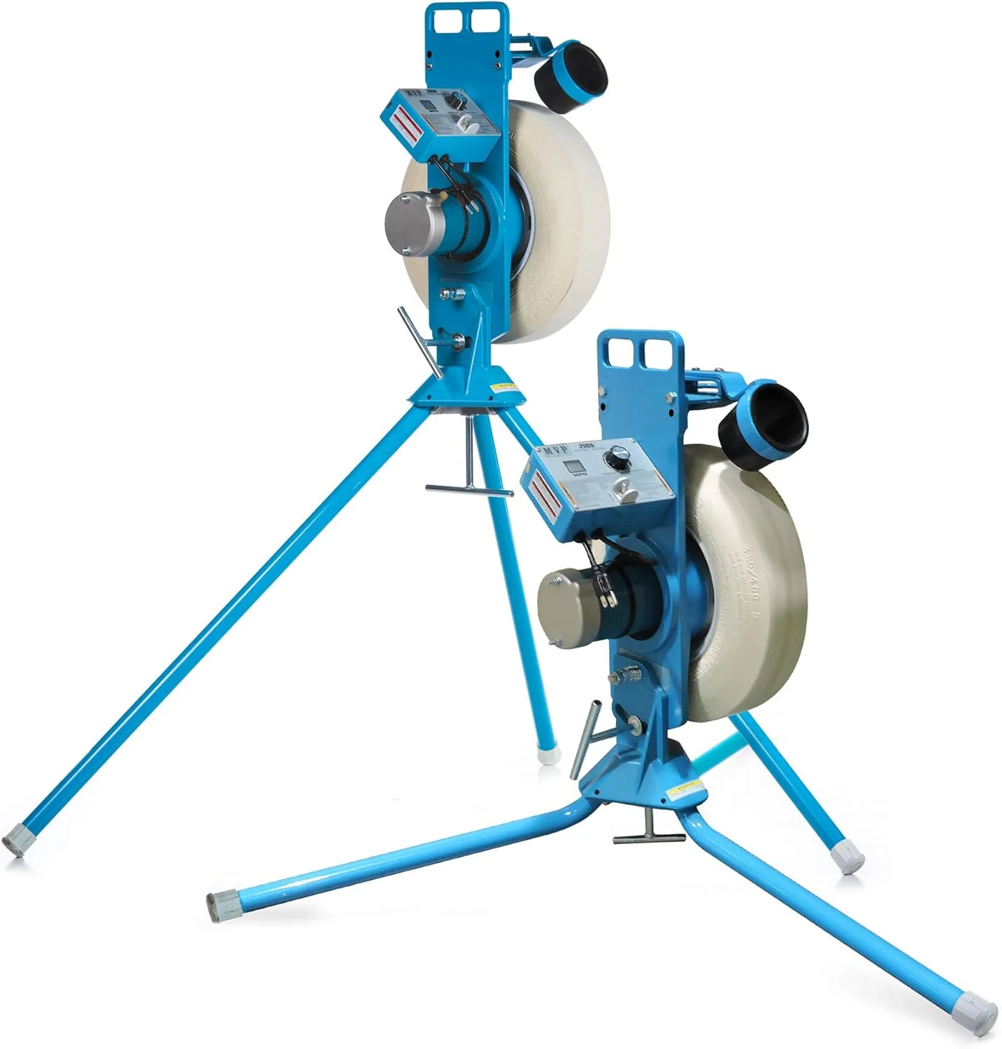 Combo Pitching Machine Adjustable Up to 60 MPH, for Baseball & Softball, Ideal for Pitching-Machine Leagues