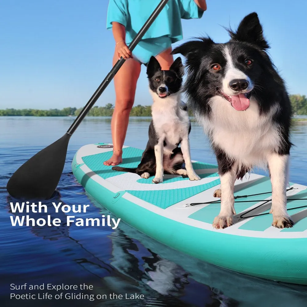 Marnur Inflatable Stand up Paddle Board SUP 6 In Thick