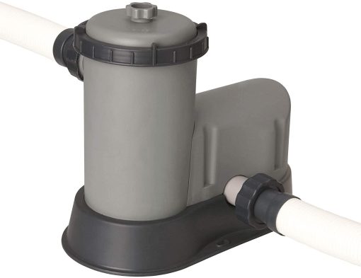 Power Steel 18' x 9 'x 48' above ground swimming pool Set with metal frame home swimming pool sand filter pump, skimmer and vacuum