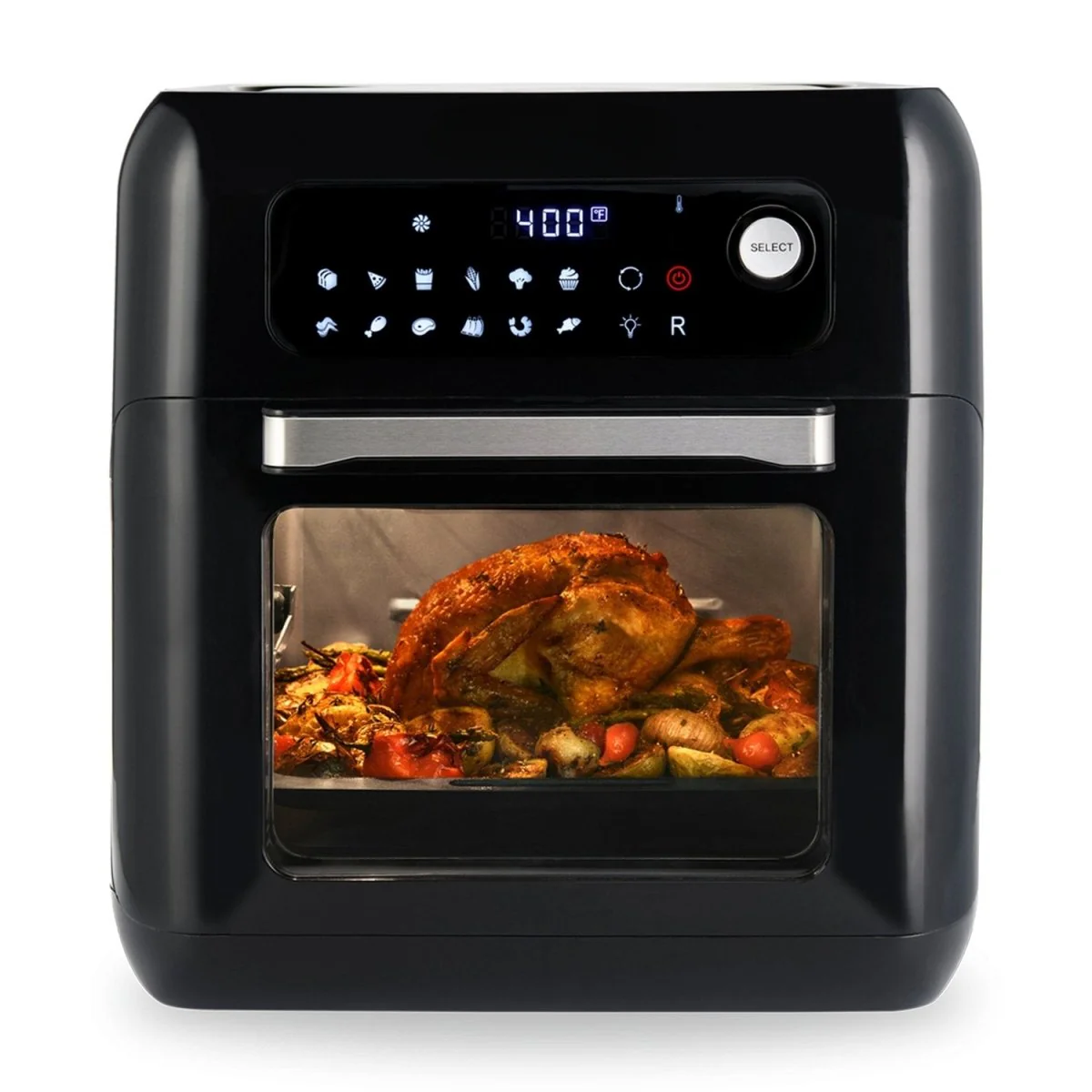 10 Quart Air Fryer Oven, Black