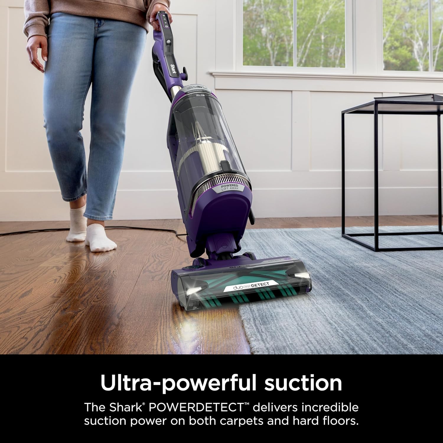 Powerdetect Upright Vacuum Cleaner with HEPA Filter