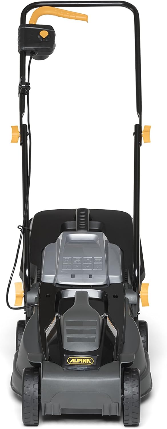 Alpina AL1 34 E Elektro-Rasenmher, Schnittbreite 34 cm, 1200 W, 35 L Kunststoff-Grasfangkorb