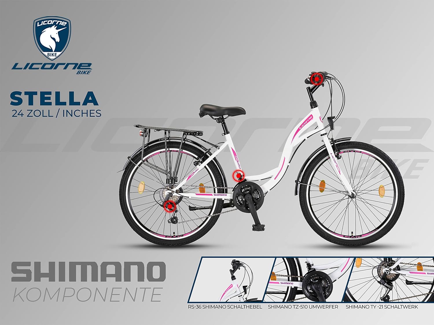 Licorne Bike Stella Premium City Bike