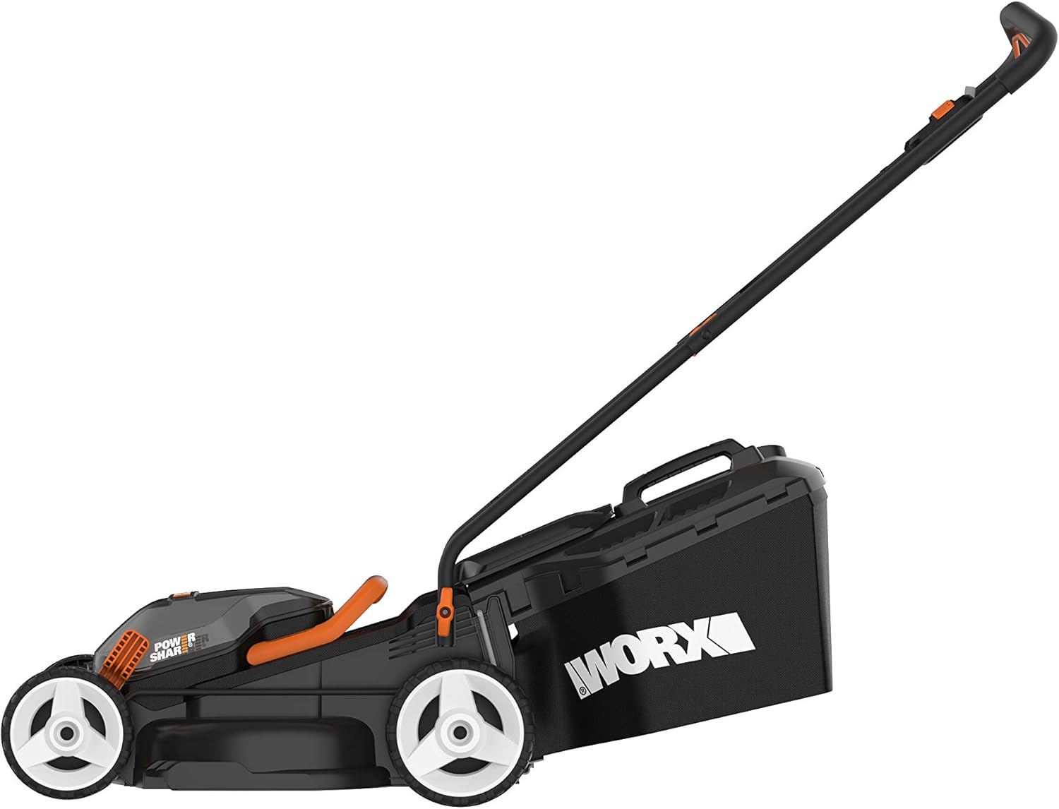 Worx Nitro 34 cm Akku-Rasenmher, Elektrischer Rasenmher, WG779E, 40 V PowerShare PRO 2 STK. 2,5 Ah Akku (Akkus & Ladegert inklusive)