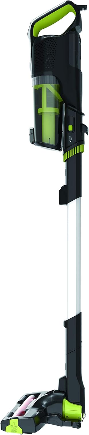 Hoover Akku-Staubsauger mit Tierhaar-Düse, austauschbare Walzen für Universalboden und sensible Bden, bis zu 30 Min. Laufzeit, beutellos, freistehend, leicht & kompakt verstaubar [HF522NPW]