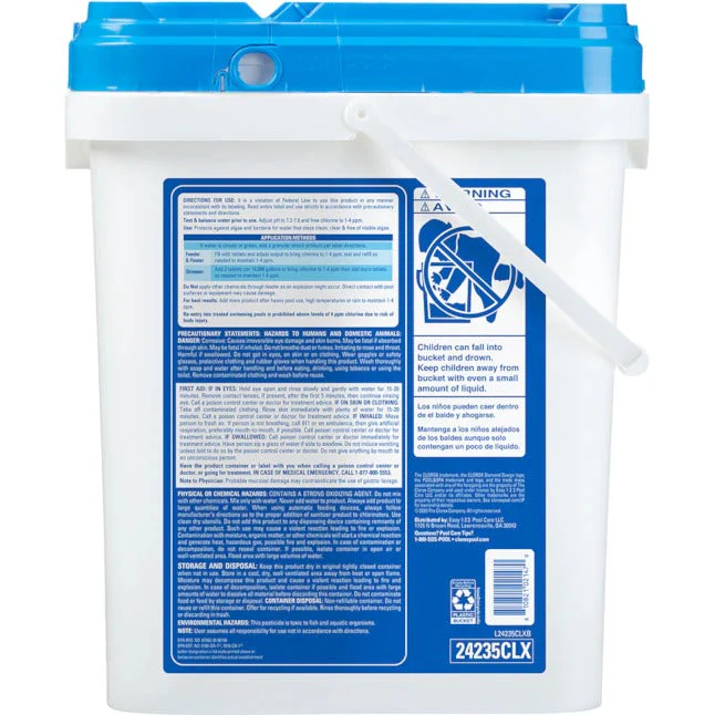 2025 Clorox Pool&Spa XtraBlue 3 in Long Lasting Chlorinating Tablets 35-lb Bucket 3-in Pool Chlorine Tabs