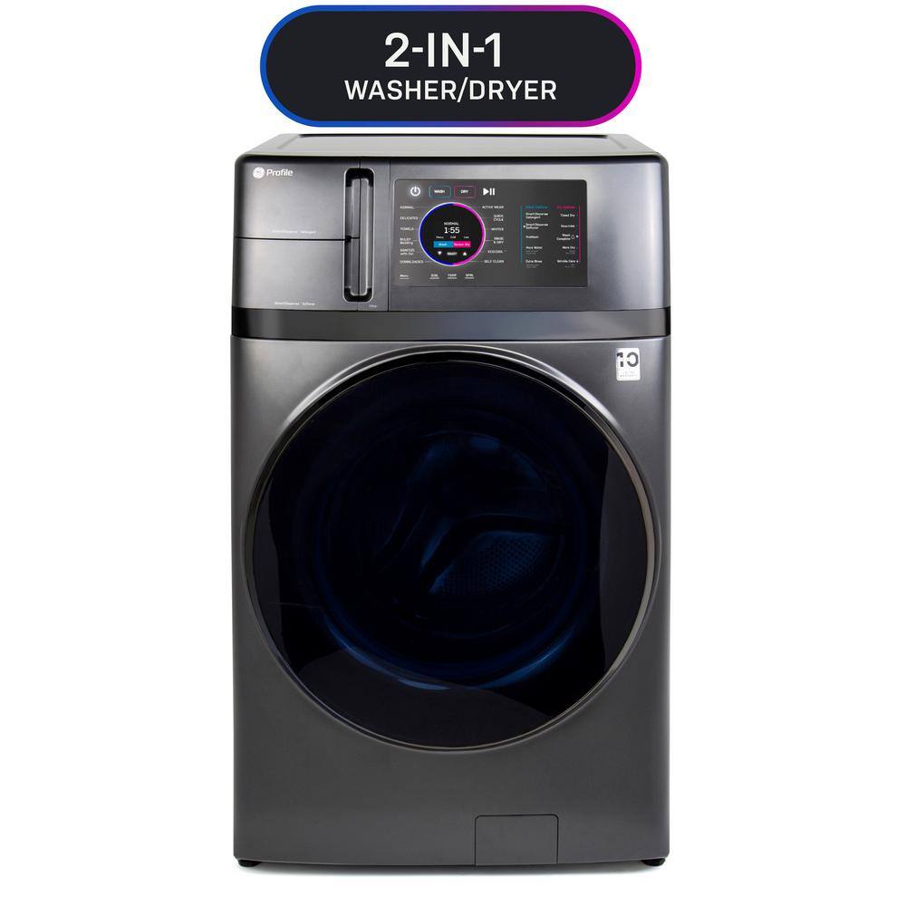 2025 Profile 4.8 cu. ft. UltraFast Combo Washer Dryer with Ventless Heat Pump Technology in Carbon Graphite