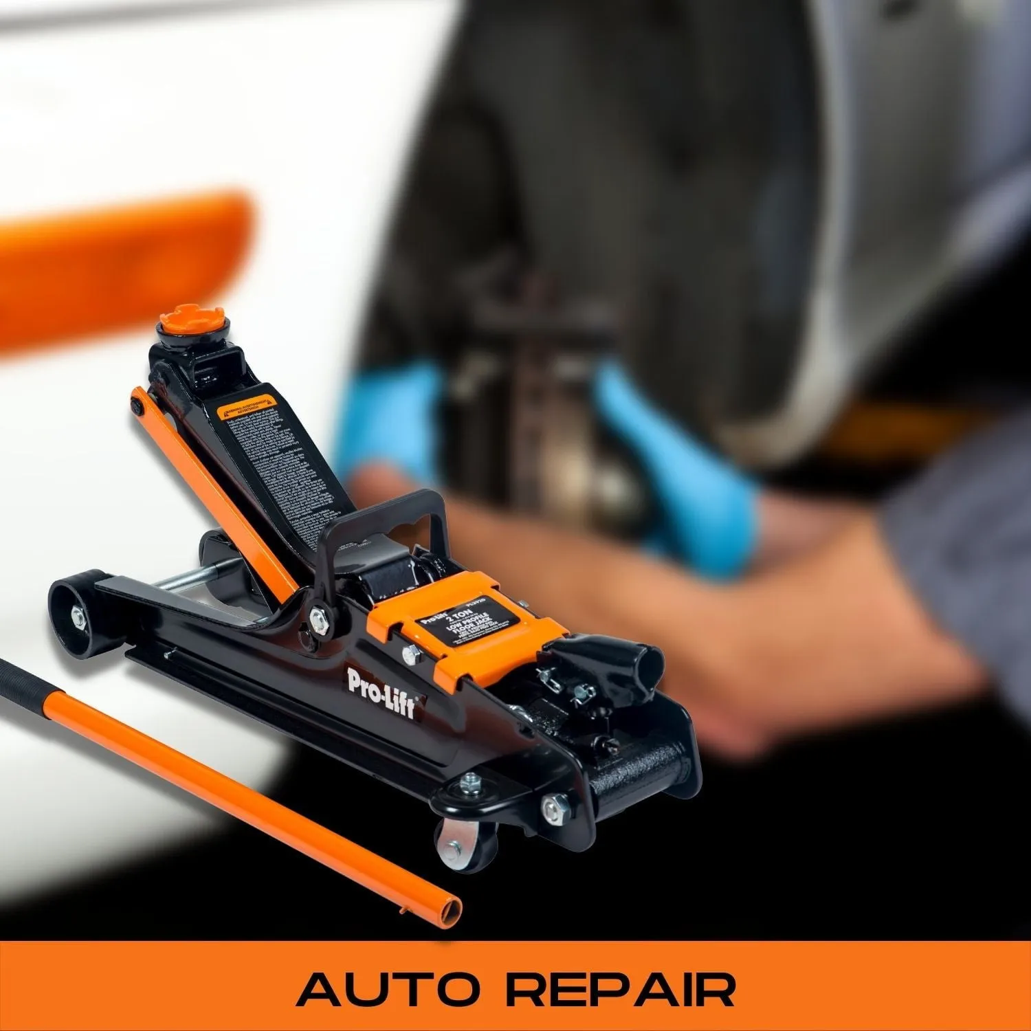 2 Ton (4000 lbs) Floor Jack - Car Hydraulic Trolley Lift