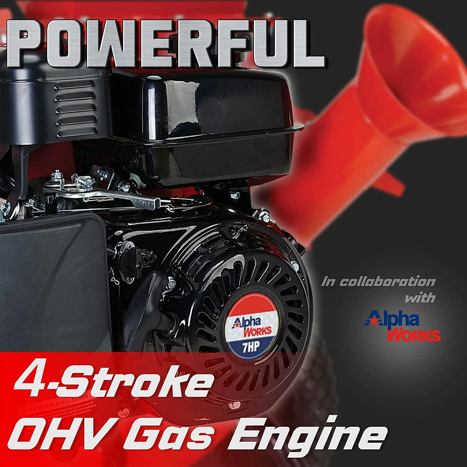 2025 GreatCircleUSA Wood Chipper Shredder Mulcher Heavy Duty Gas Powered