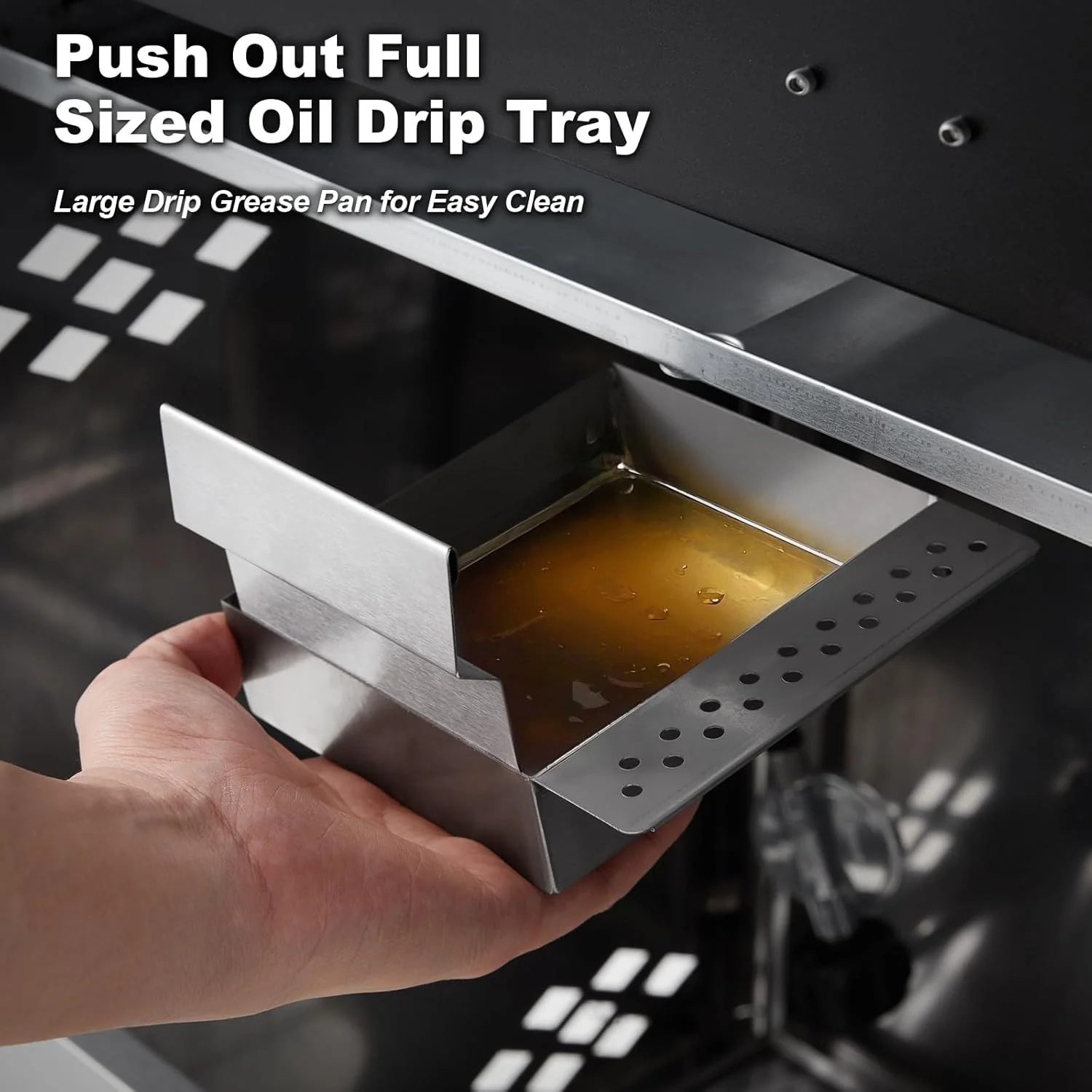 Upgraded 4 Burner BBQ Propane Gas Grill with Cast Iron Grates & Side Stove, 44,000 BTU Stainless Steel Burner Barbecue Grill for Patio, Camping, Outdoor Cooking.