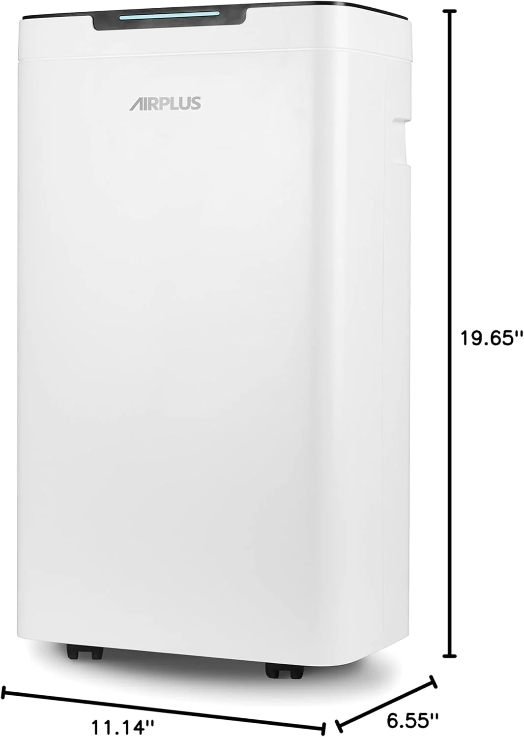 AIRPLUS 1,500 Sq. Ft Dehumidifier for Basement, 30 Pints Powerful Dehumidifier for Home, Large Rooms, Bedrooms, Sufficient Capacity Water Tank with Drain Hose (AP1907)