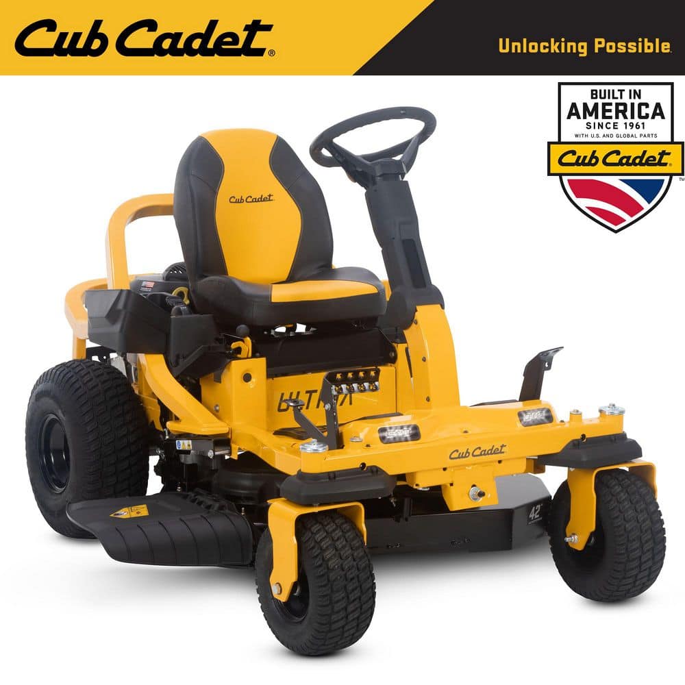 Cub Cadet Ultima ZTS1 42-in Fabricated Deck Zero-Turn Riding Mower – 22-HP V-Twin Kohler 7000 Series Engine – Dual Hydro Drive