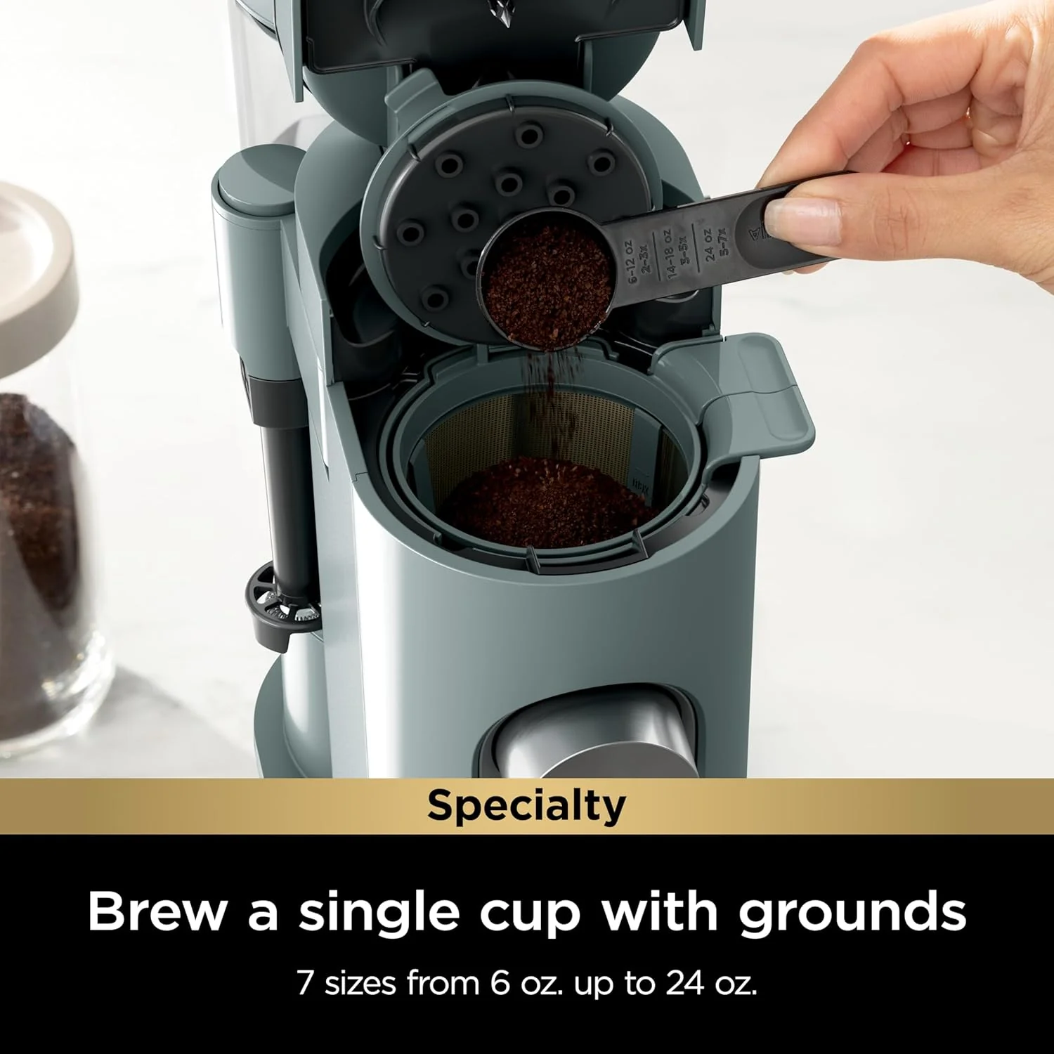 Coffee Maker Single Serve 56oz Removable Reservoir
