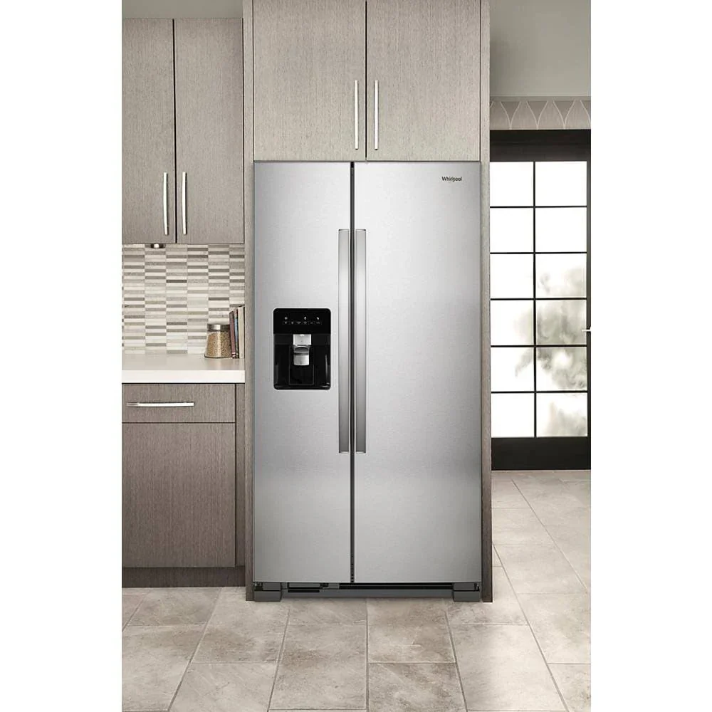 2025 36-Inch Wide Side-By-Side Refrigerator - 24 Cu. ft. Stainless Steel