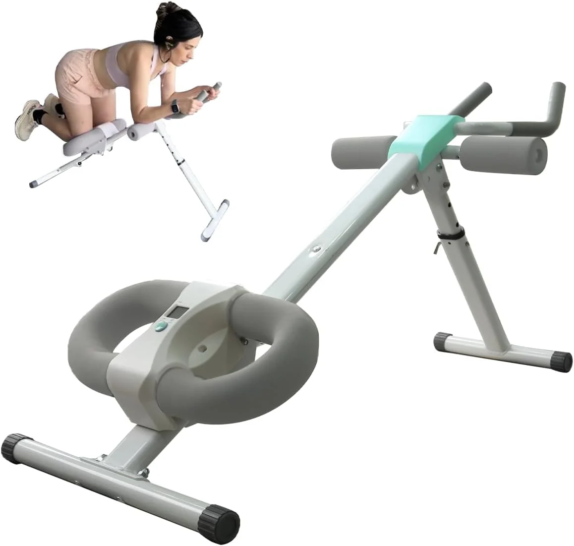 Adjustable Ab Trainer Machine Foldable Core Workout Equipment