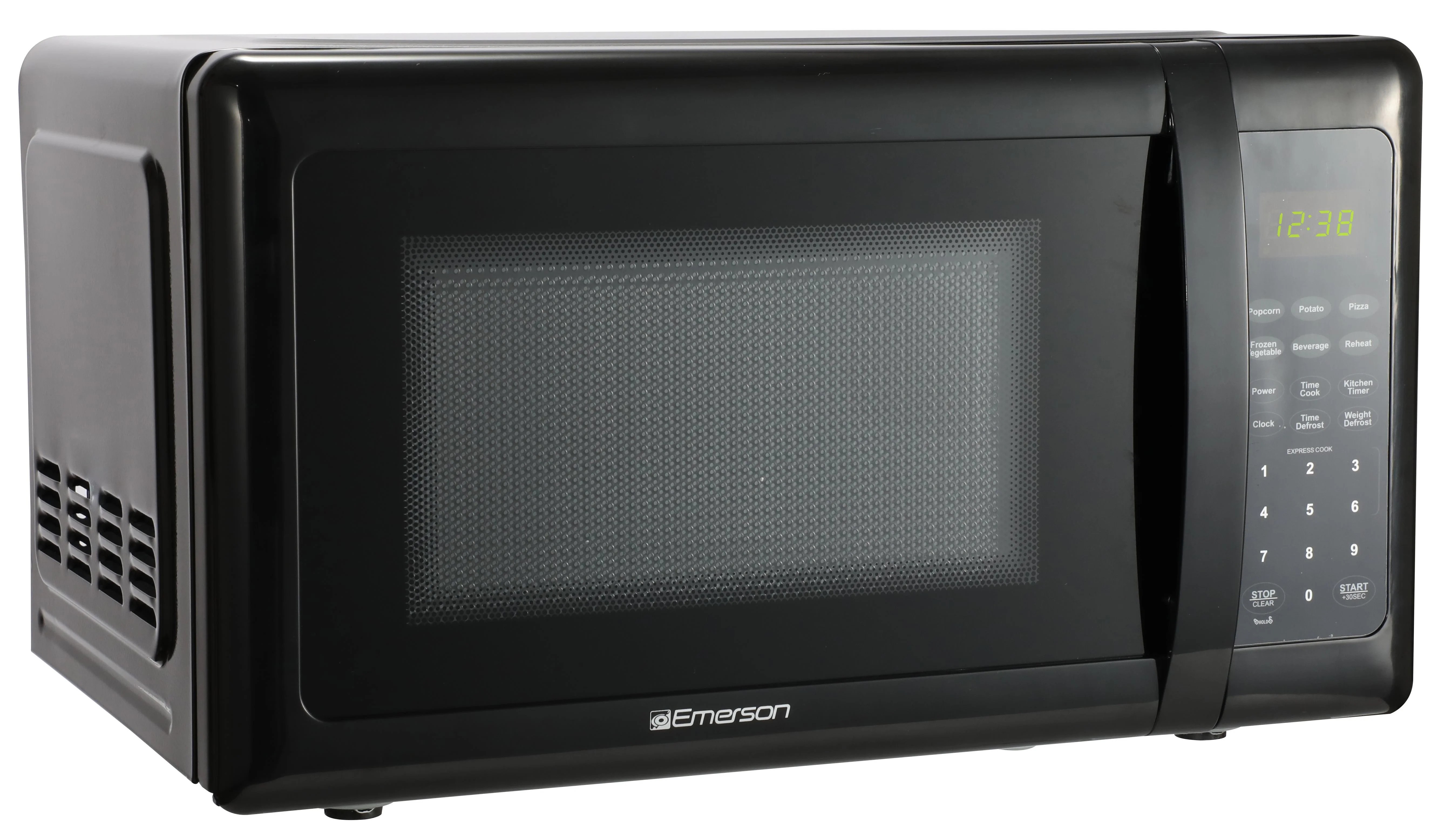 Emerson 0.7 Cu. Ft. 700 Watt, Black Microwave Oven with Touch Control, MW7302B