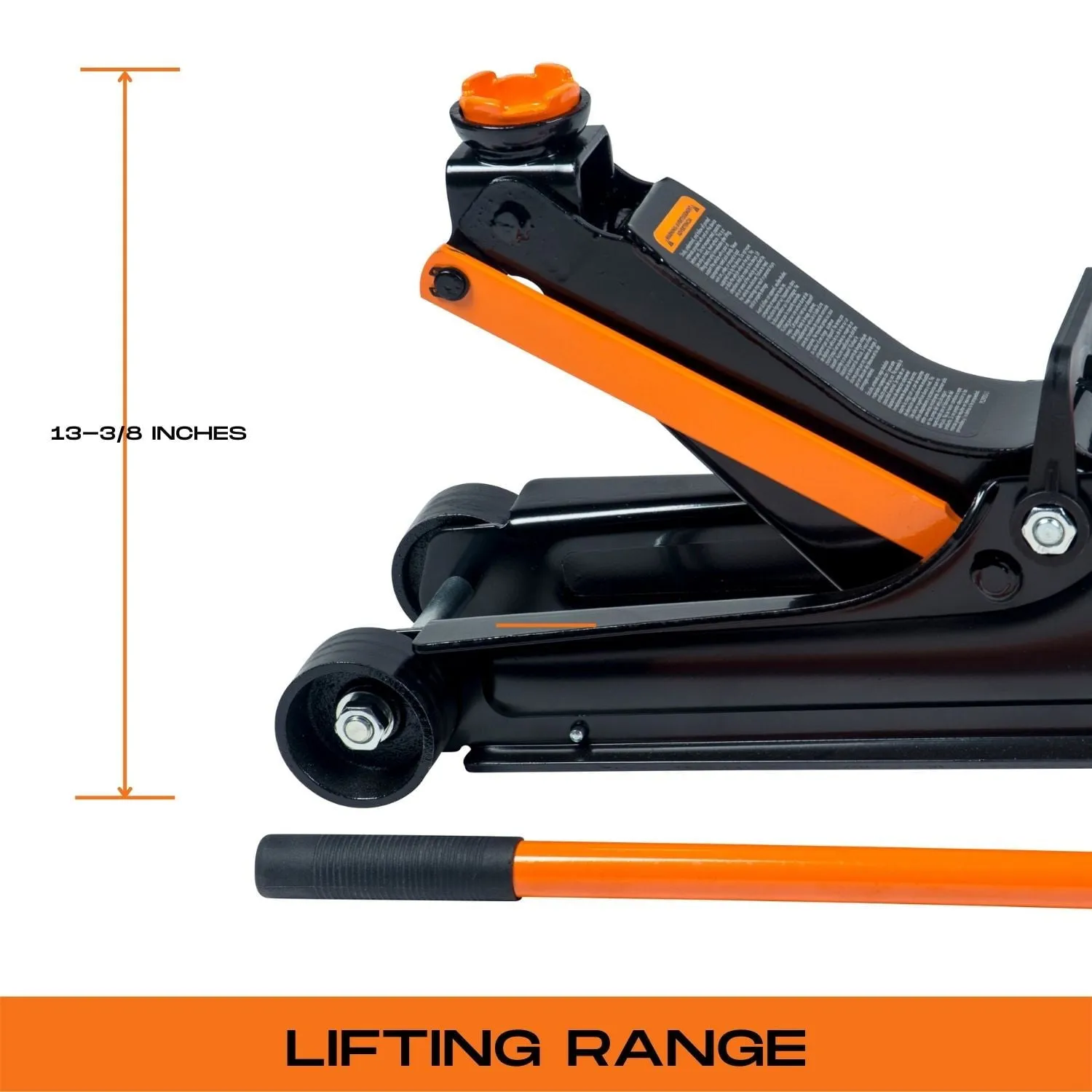 2 Ton (4000 lbs) Floor Jack - Car Hydraulic Trolley Lift