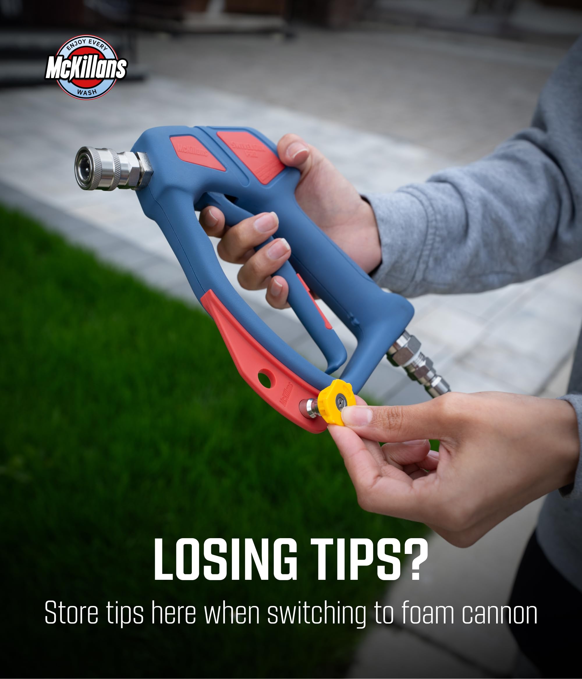 McKillans Swivel Gun Pro - Swivel High Pressure Water Handle