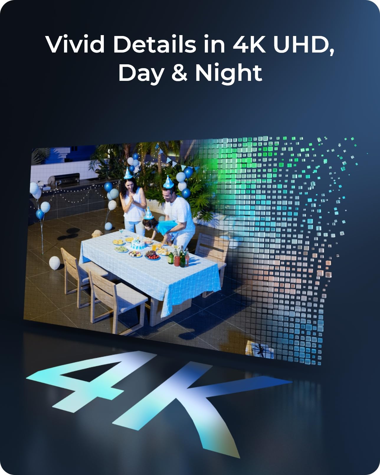 REOLINK Security Camera Wireless Outdoor, Pan Tilt Solar Powered