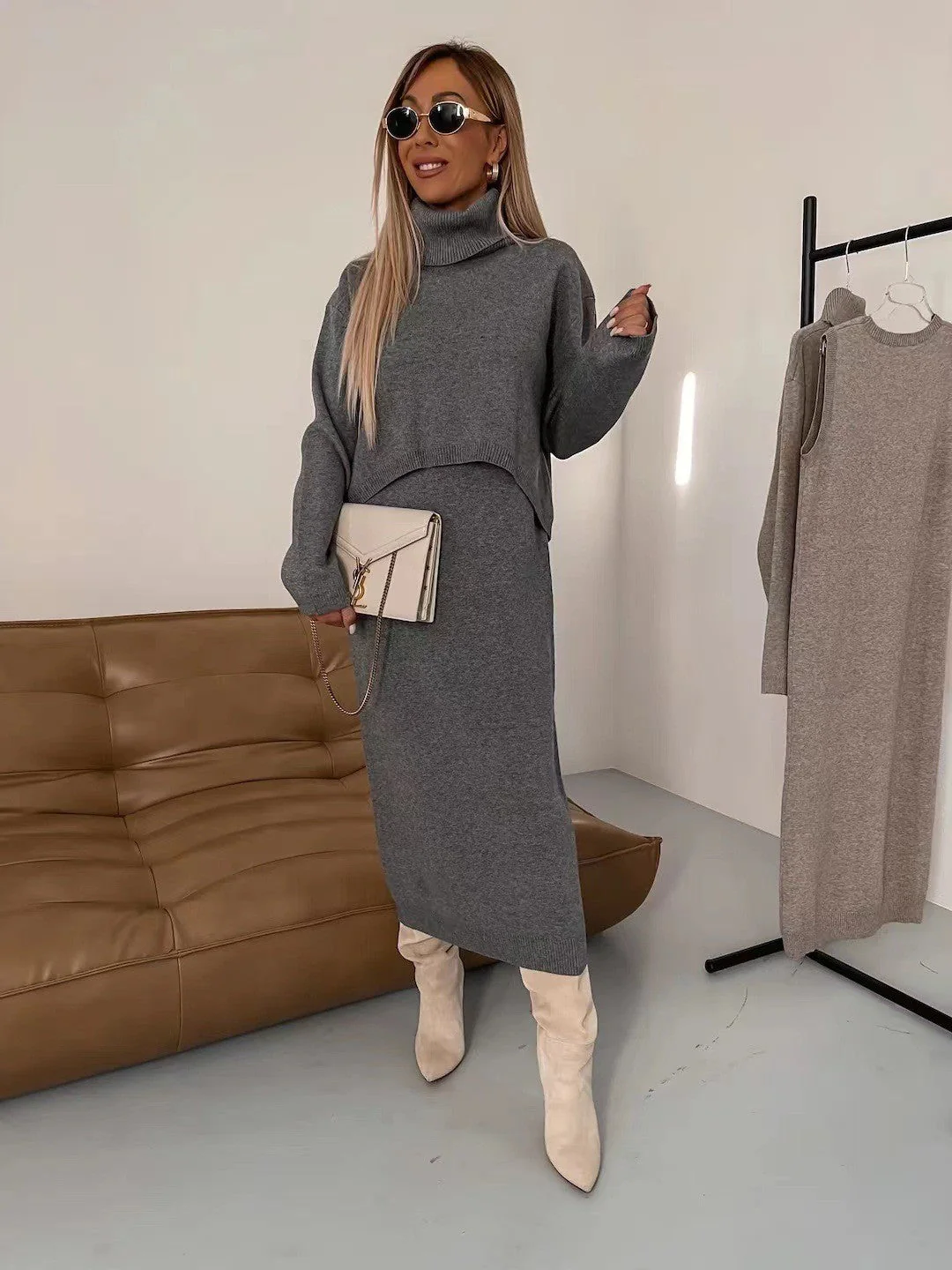 Noelle Two-Piece Knit Ensemble