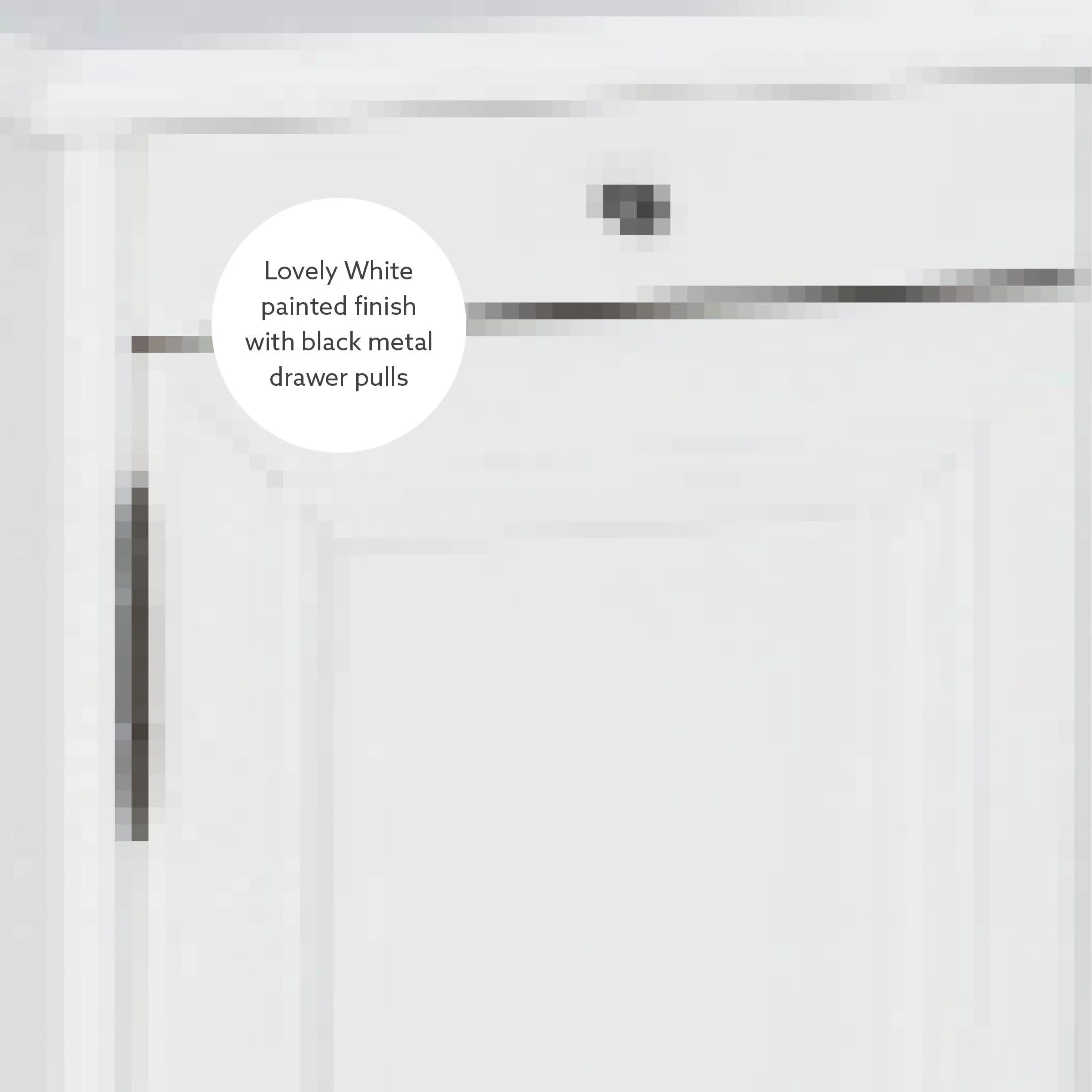 Linon Bartow Wood Multi Function Storage Accent Table Charging Station in White