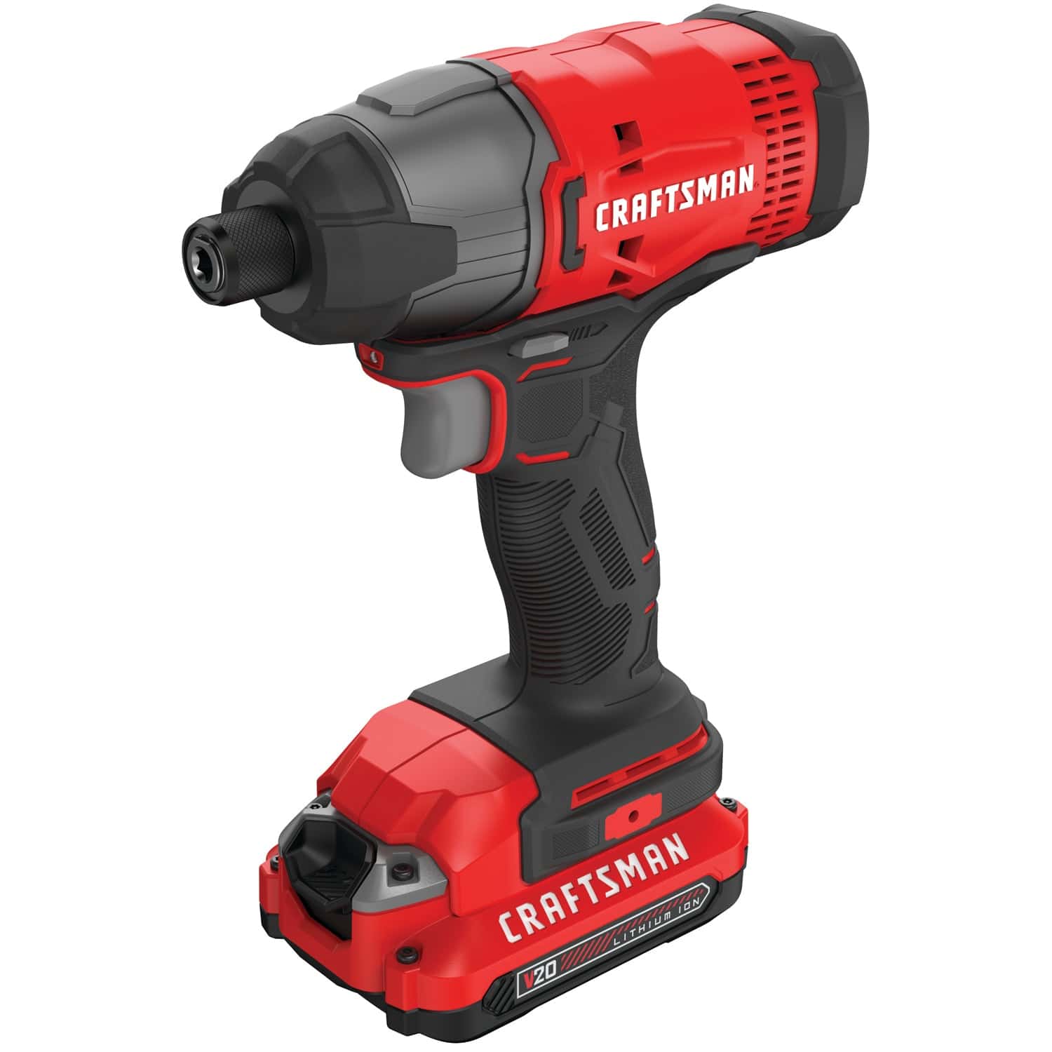 20-volt Max 1/4-in Variable Speed Cordless Impact Driver (1-Battery Included)