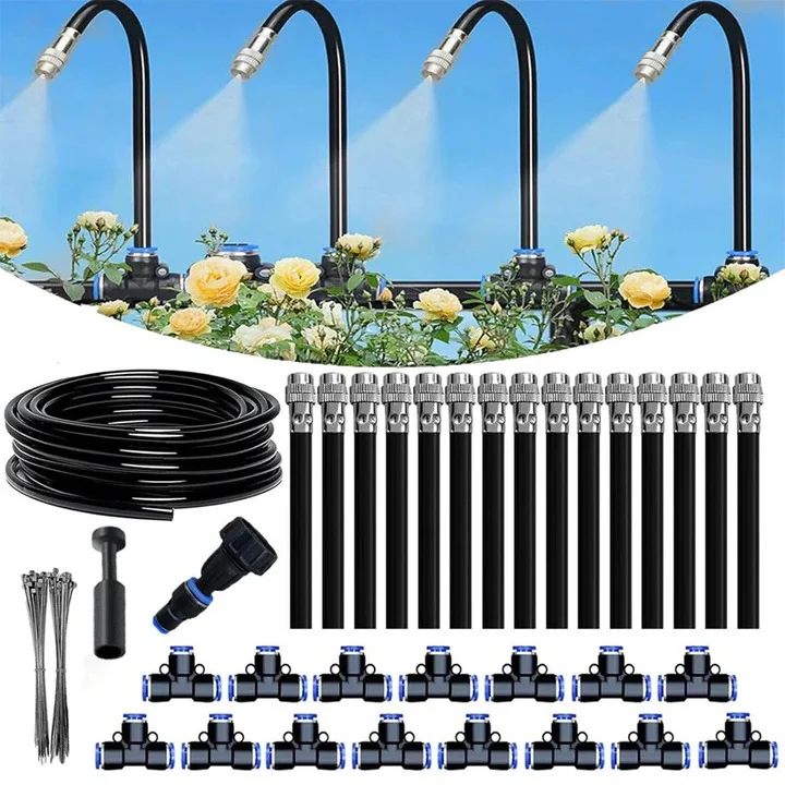 Drip Irrigation Kit with 360 degree Flexible Hose