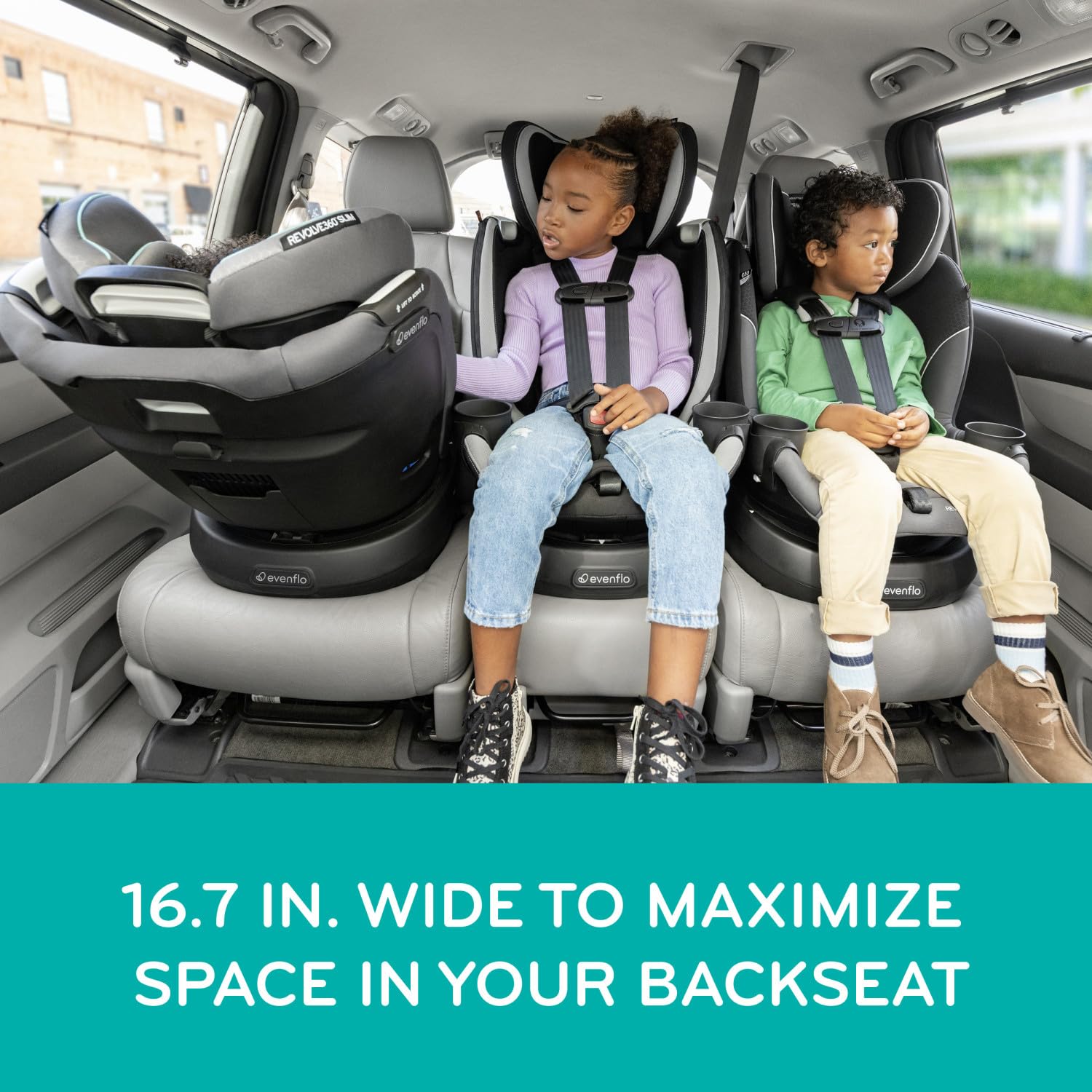 Revolve360 Slim 2-In-1 Rotational Car Seat
