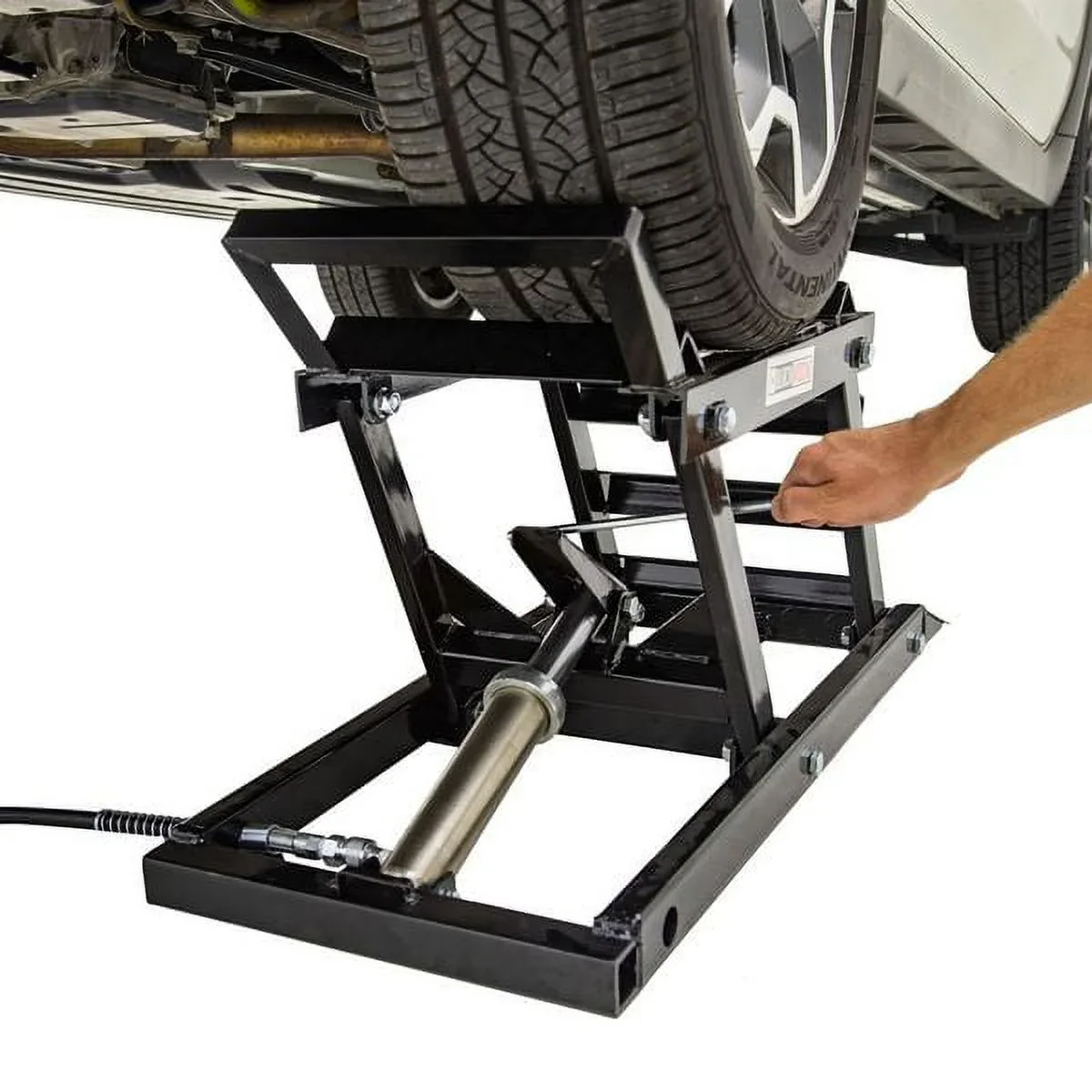 Widow Hydraulic Car Lift with Ramp - 3,000 lb. per pair Capacity